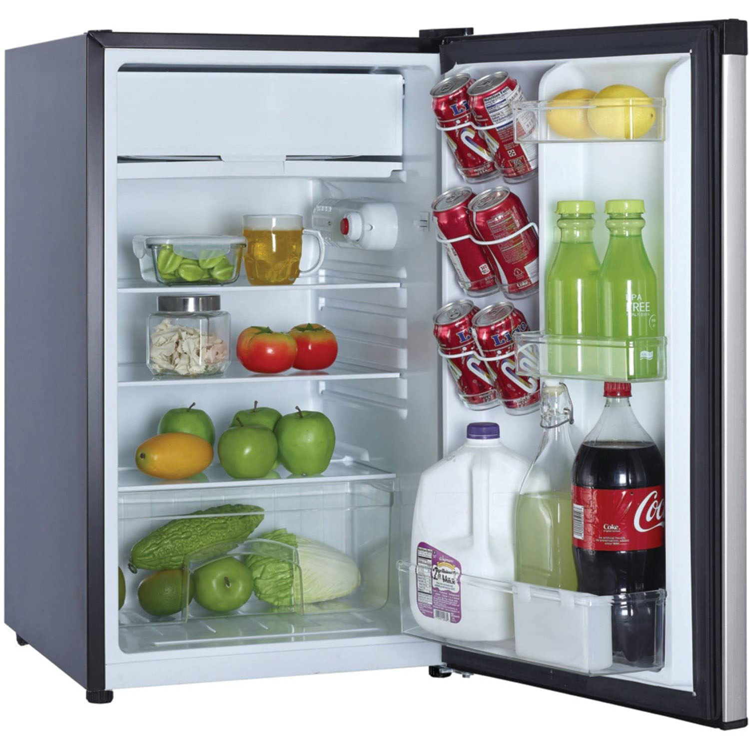 mini refrigerator with freezer