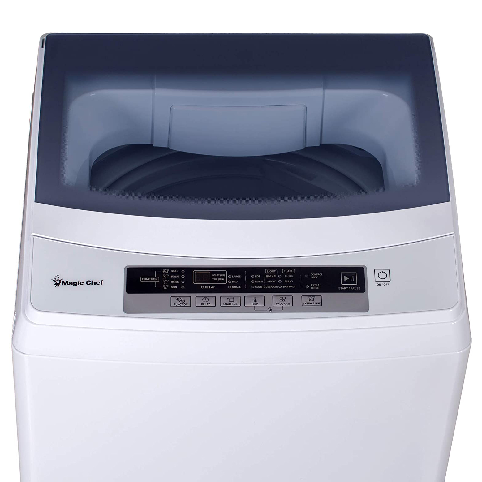 Magic Chef 2.0 Cu Ft Portable Compact Top Load Washer Washing Machine