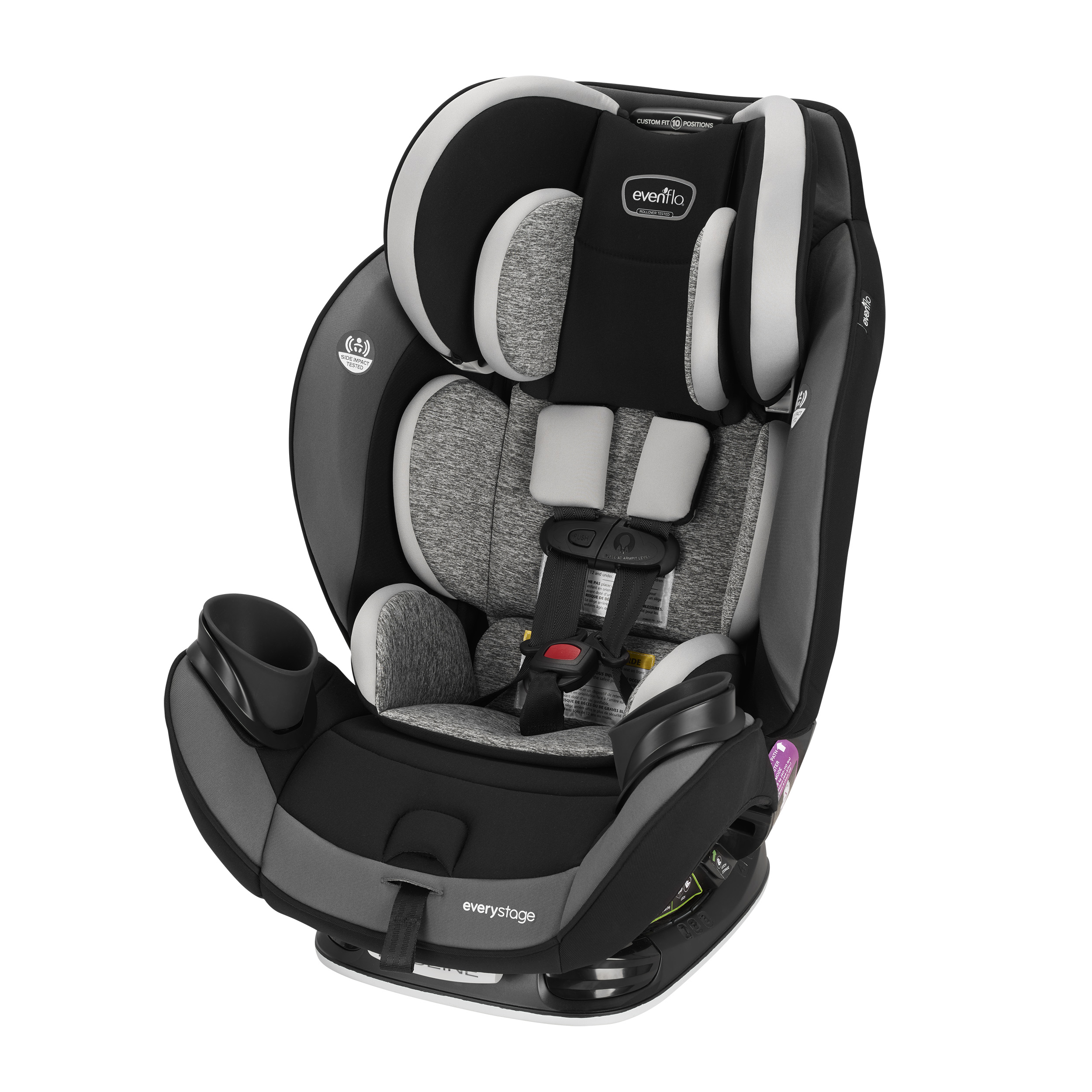 Evenflo EveryStage DLX All-in-One Kids Rear Facing Convertible Car Seat