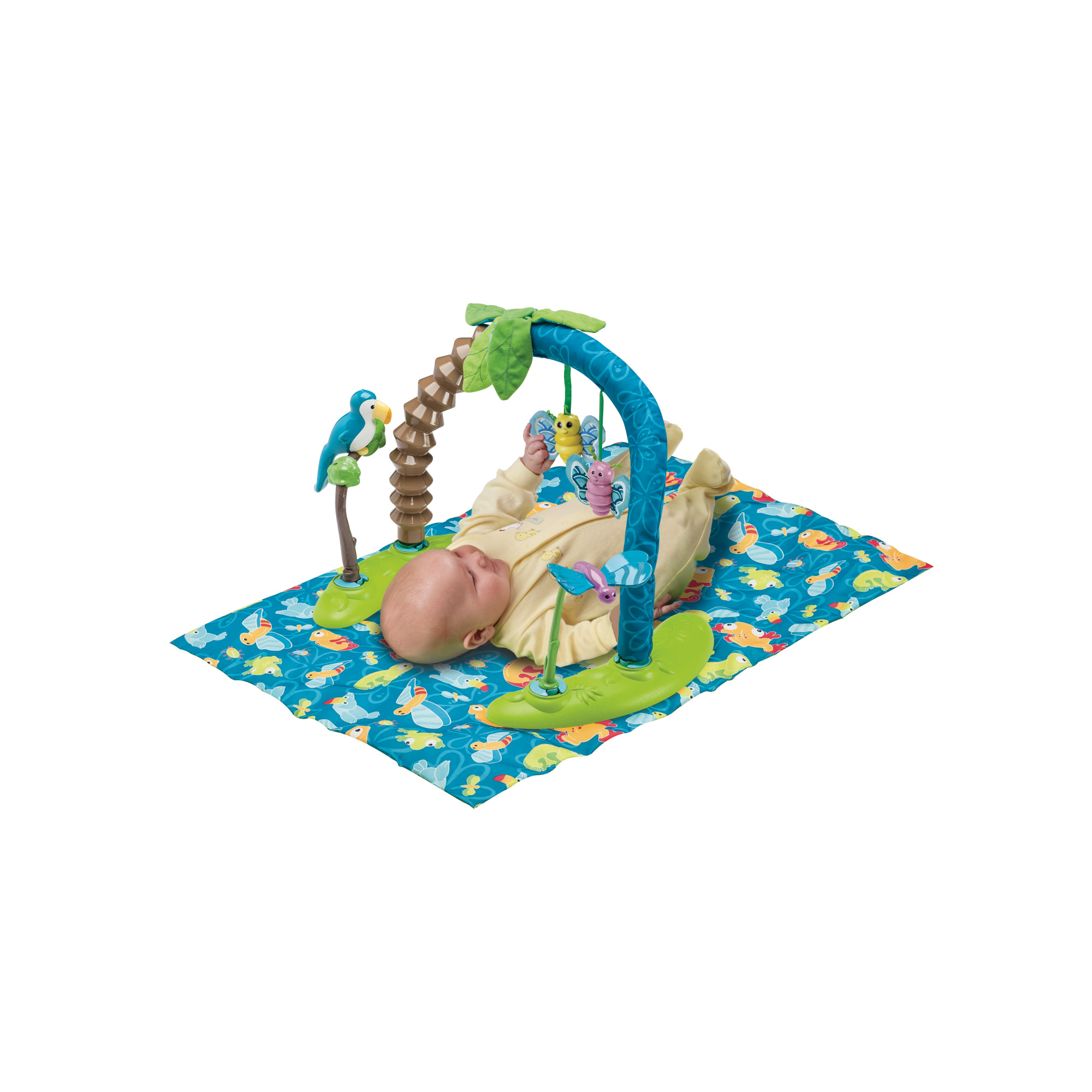 Evenflo Exersaucer Triple Fun Saucer Life In The Amazon Bouncer Open