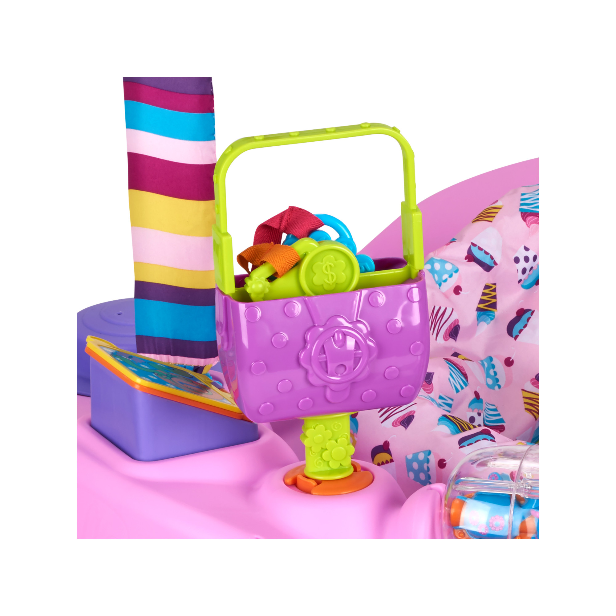 Evenflo ExerSaucer Sweet Tea Baby Bouncing Saucer Activity Center (Open Box) | eBay