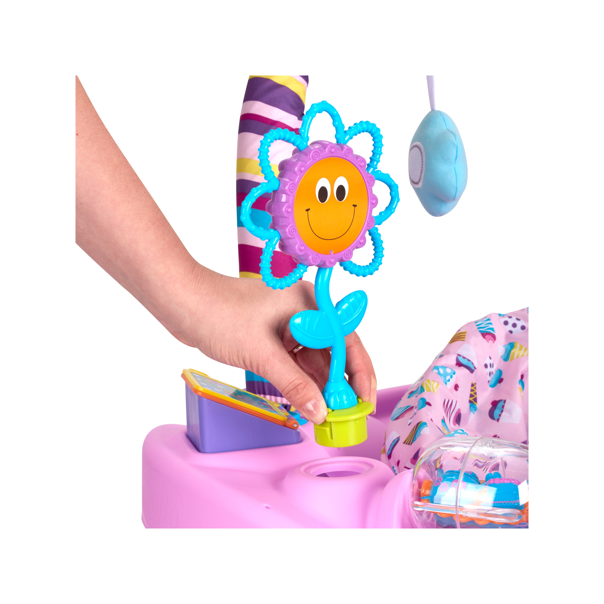 evenflo bouncing activity saucer