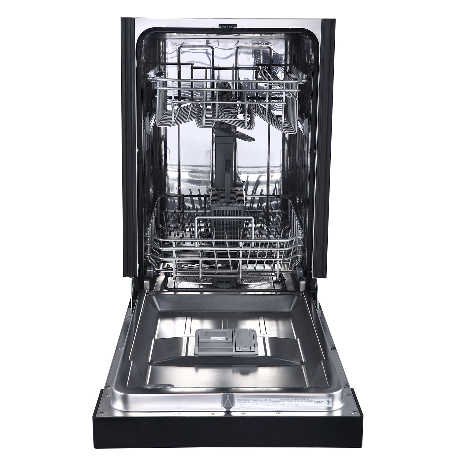 Danby DDW1804EB 18Inch BuiltIn Compact Dishwasher for Small Kitchens, Black eBay