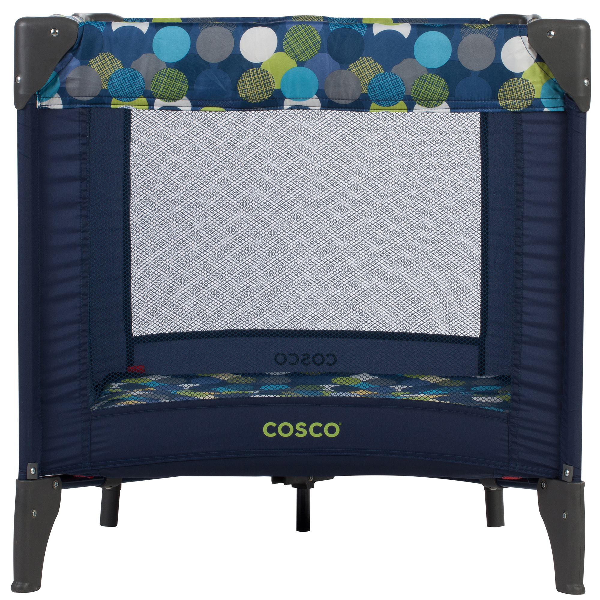 Cosco Funsport Portable Compact Comfy Baby Toddler Play Yard with Wheels, Comet eBay