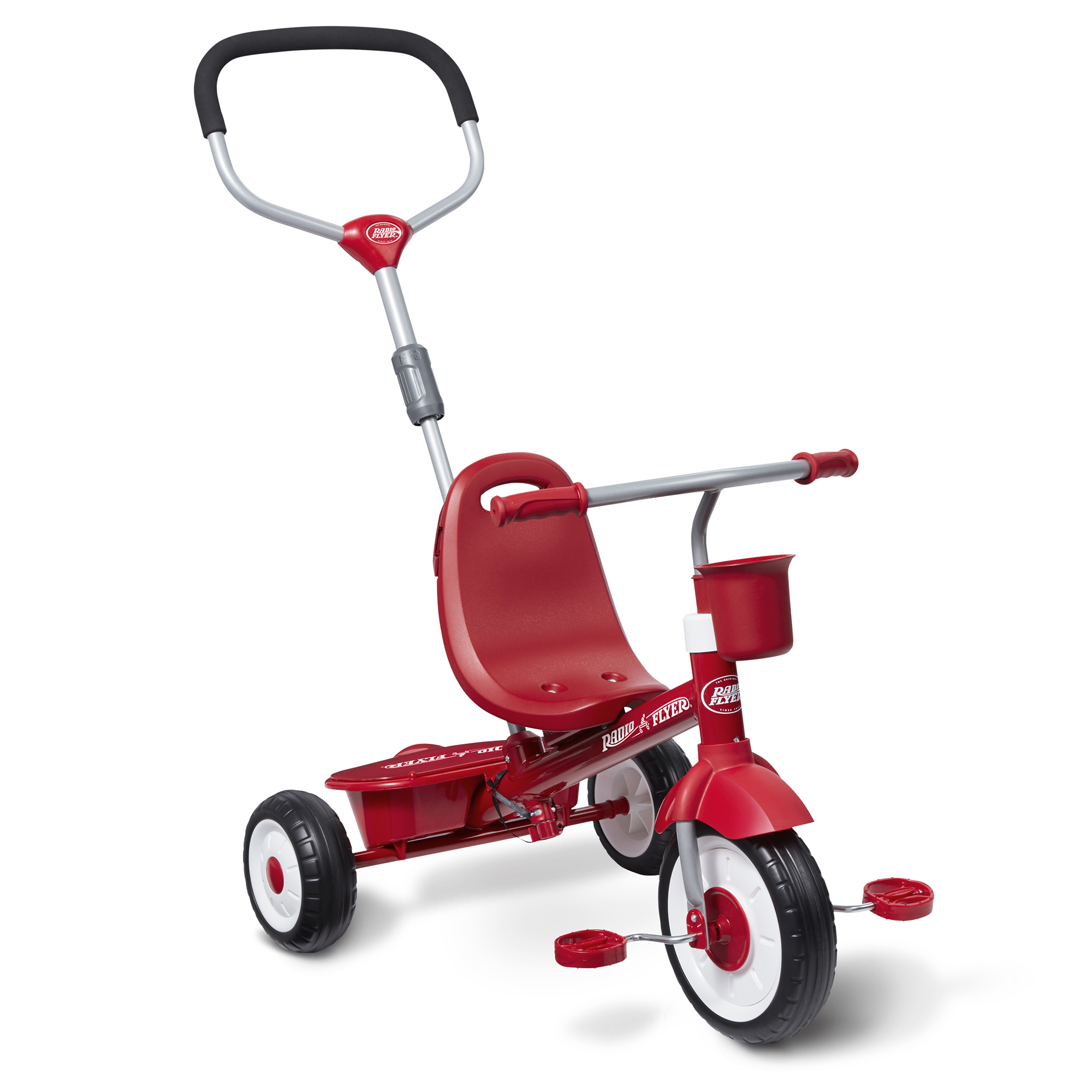 Radio Flyer 4-in-1 Stroll 'N Trike Infant Toddler Stroller Tricycle