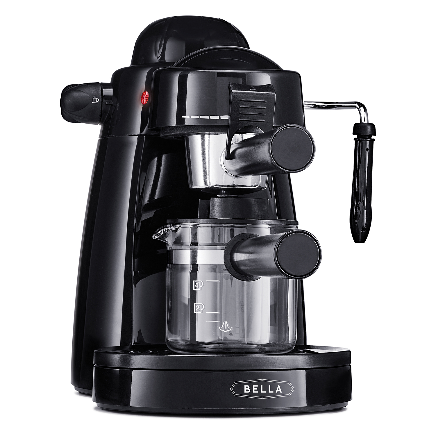 Bella High Powered Personal Fancy Coffee Machine Steam ...