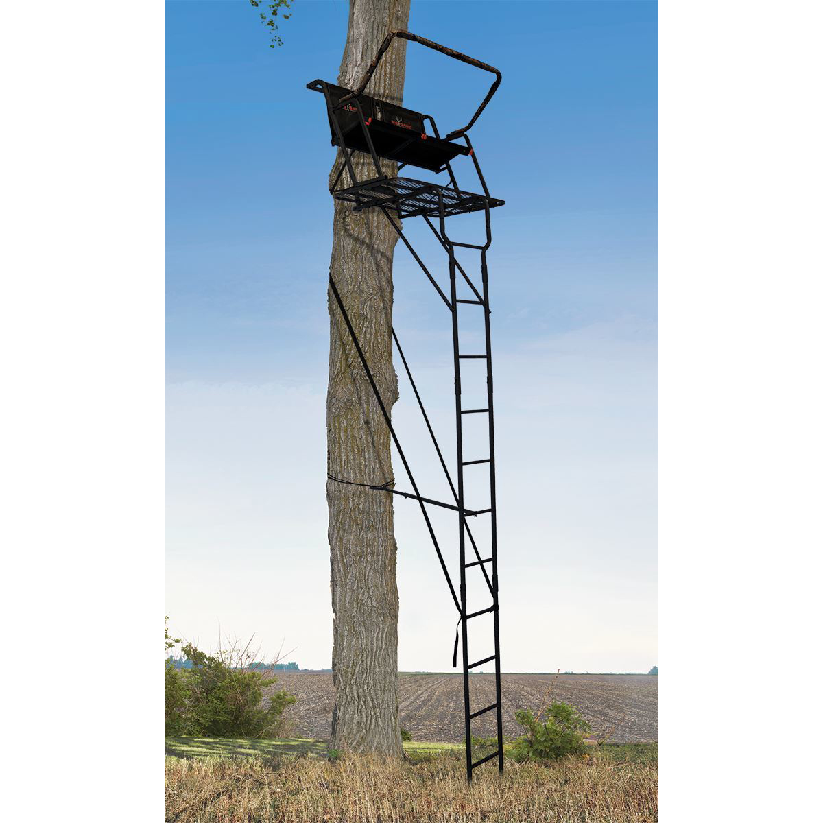 portable telescopic ladder tree stands