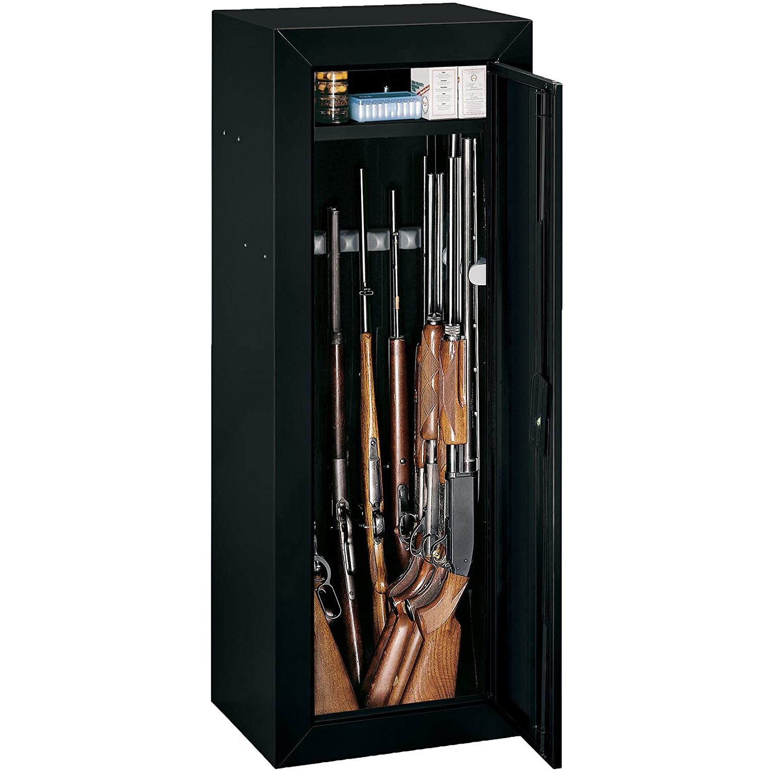 StackOn 14 Gun All Steel Locking Longarm Security Storage Safe