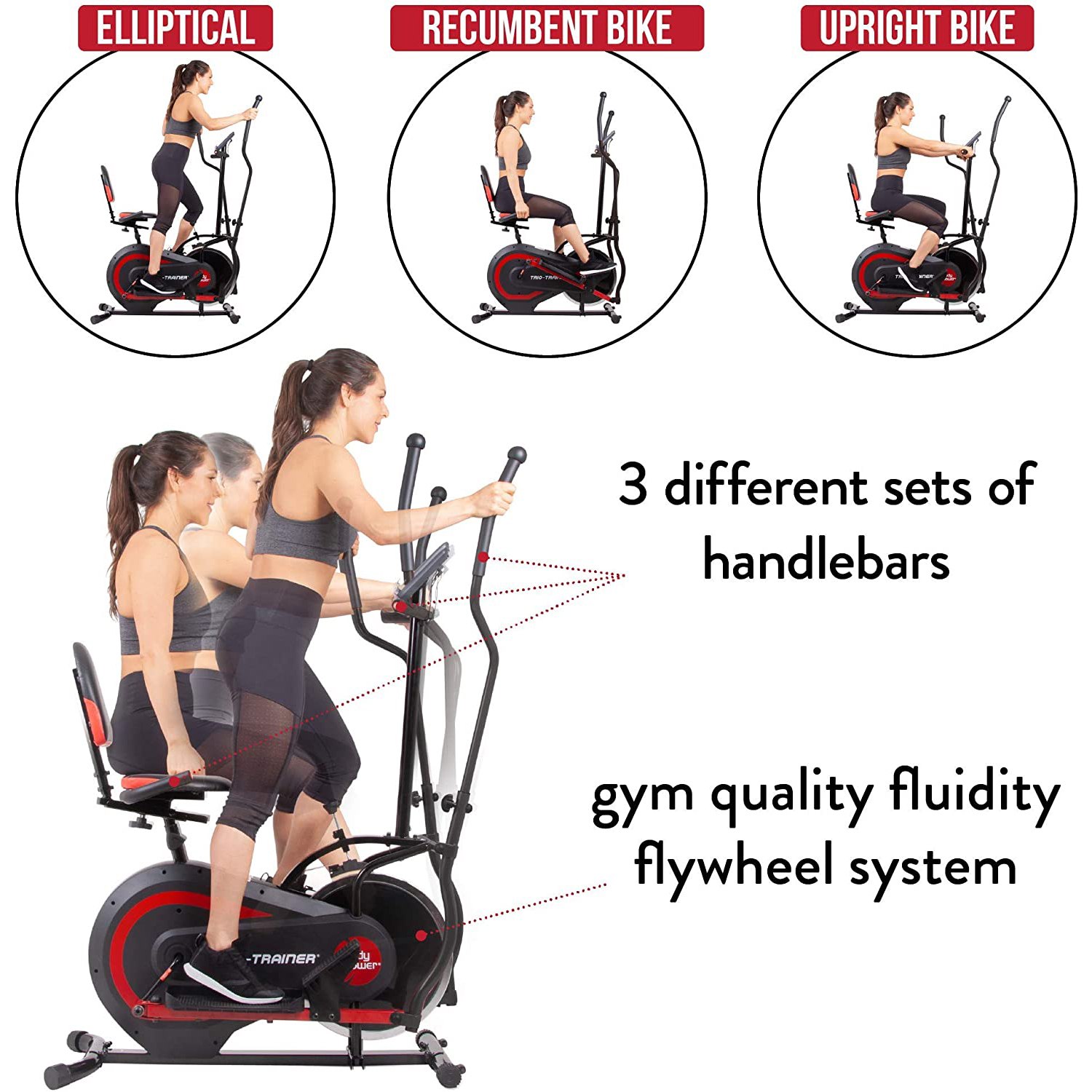 body power cardio dual trainer