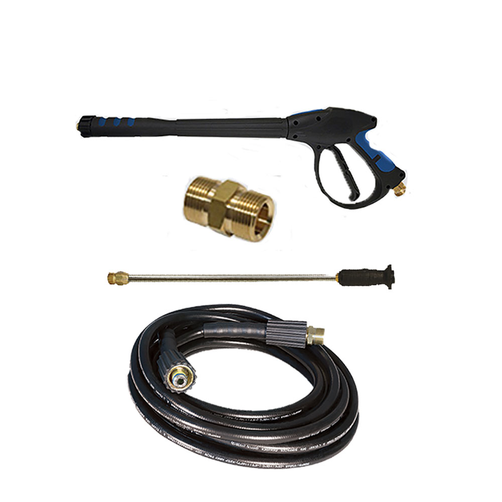 Apache 2600 PSI 25 Foot Hose Pressure Washer Gun Kit with Spray Nozzle