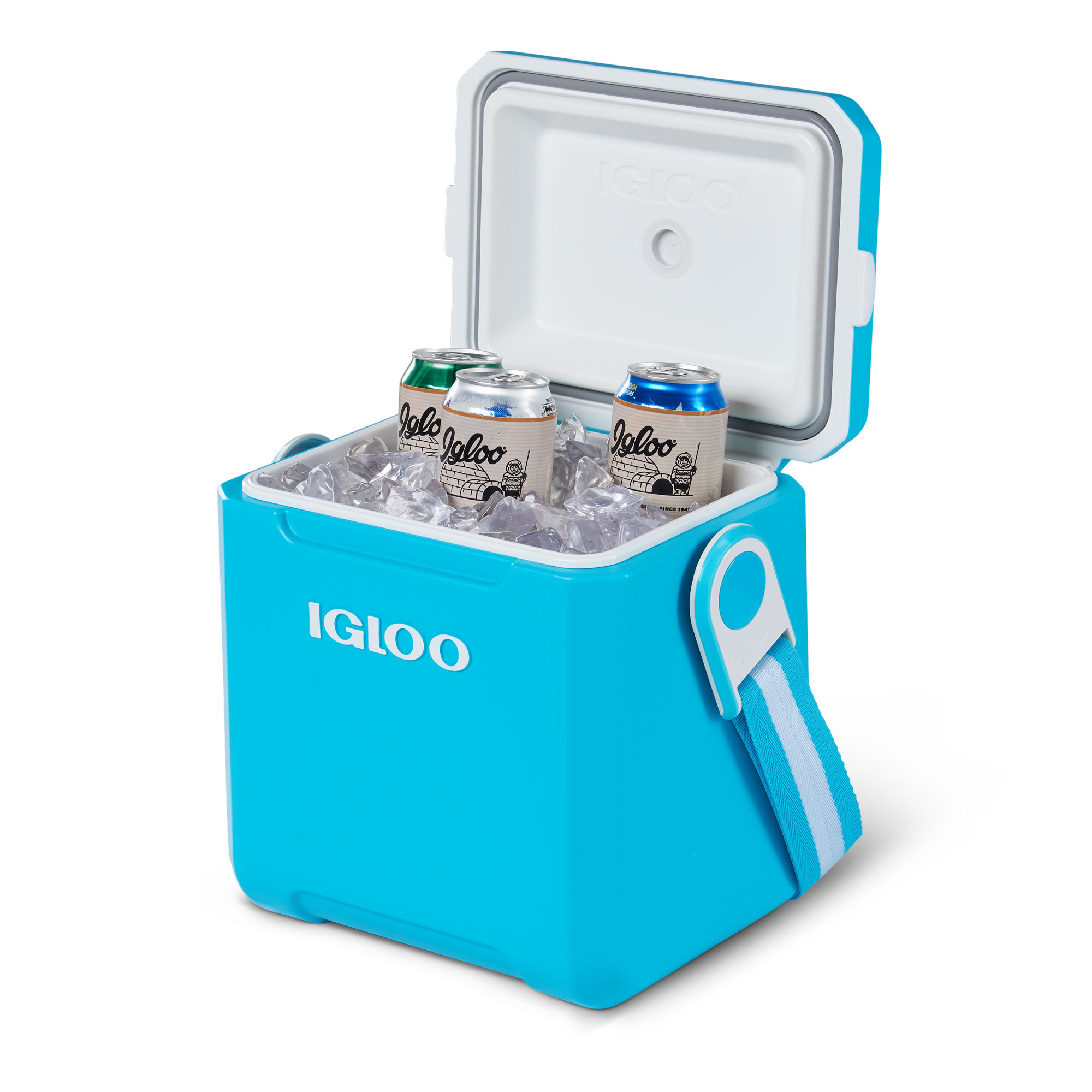 igloo cooler with strap