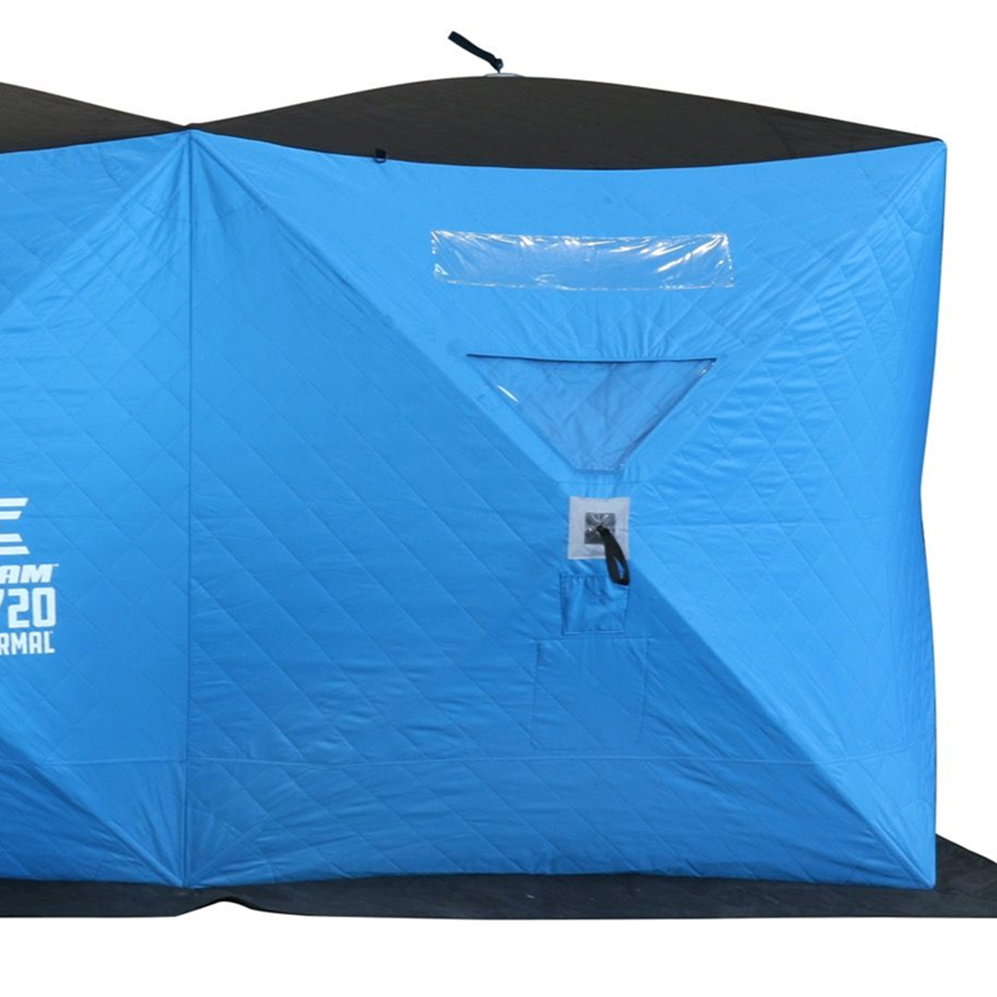 Portable 6 x 12 Ft C-720 Pop Up Ice Fishing Thermal Hub Shelter