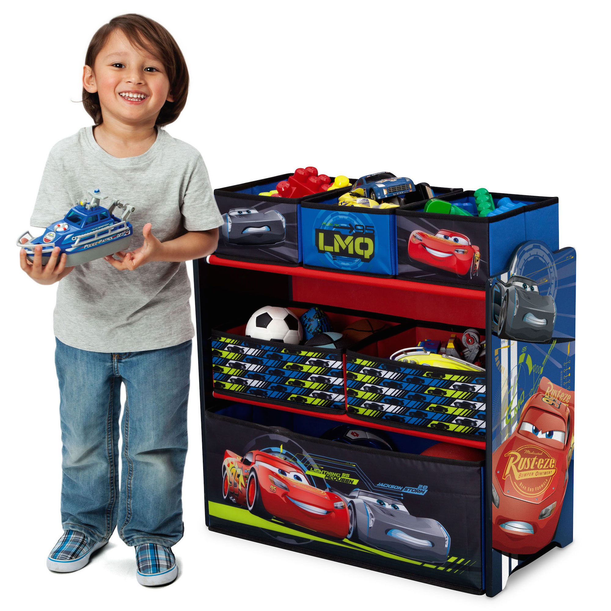 disney cars storage boxes