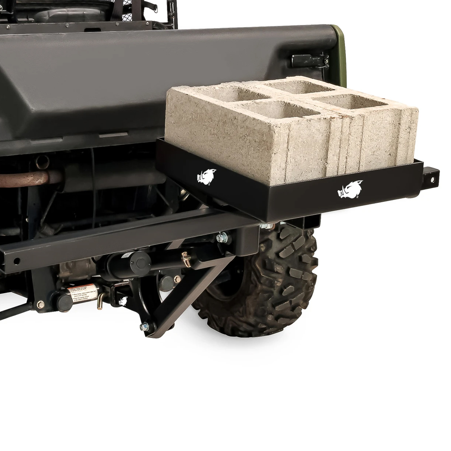 Black Boar 66006 ATV UTV Steel Agricultural Weight Basket Implement