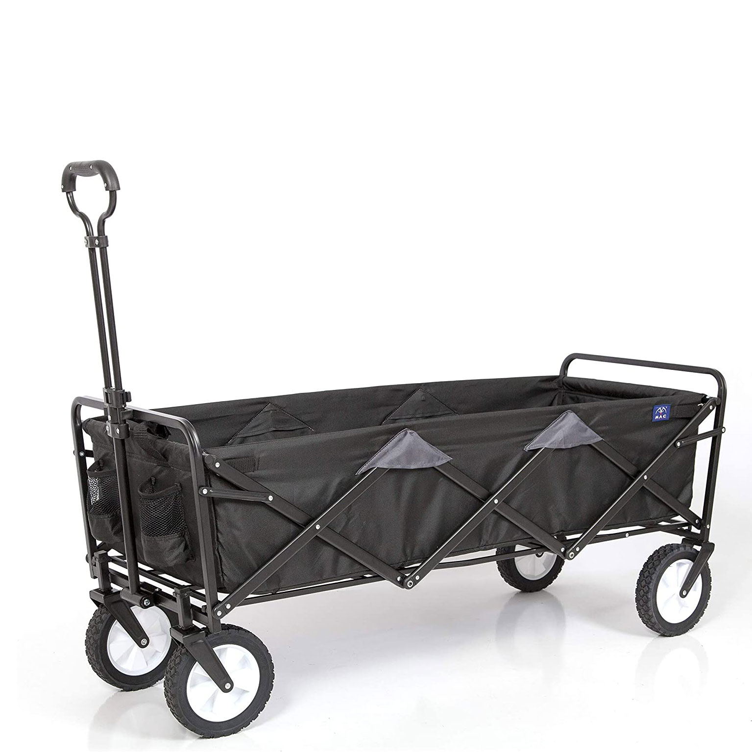 Mac Sports 52 Inch Extra Long Xtender Utility Storage Wagon, Black