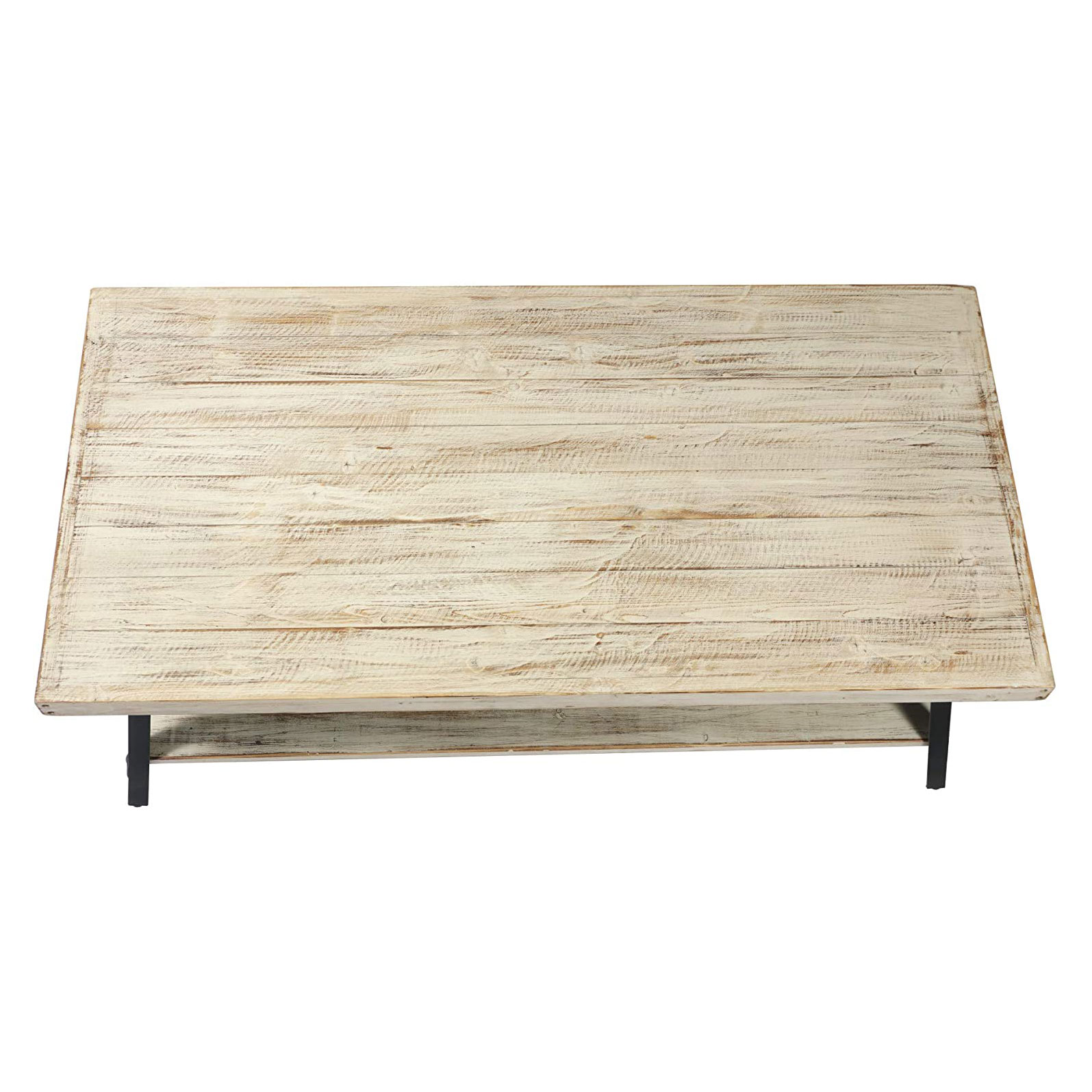 Emerald Home Chandler 48 Inch Long Rustic Open Storage ...