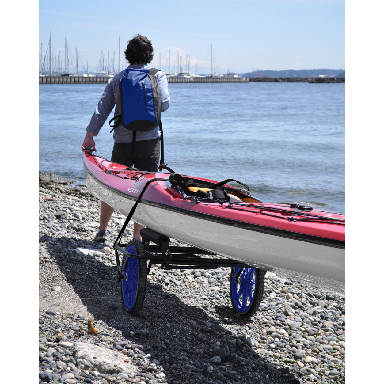 Seattle Sports Paddleboy All Terrain Center Kayak Canoe Boat Carrier