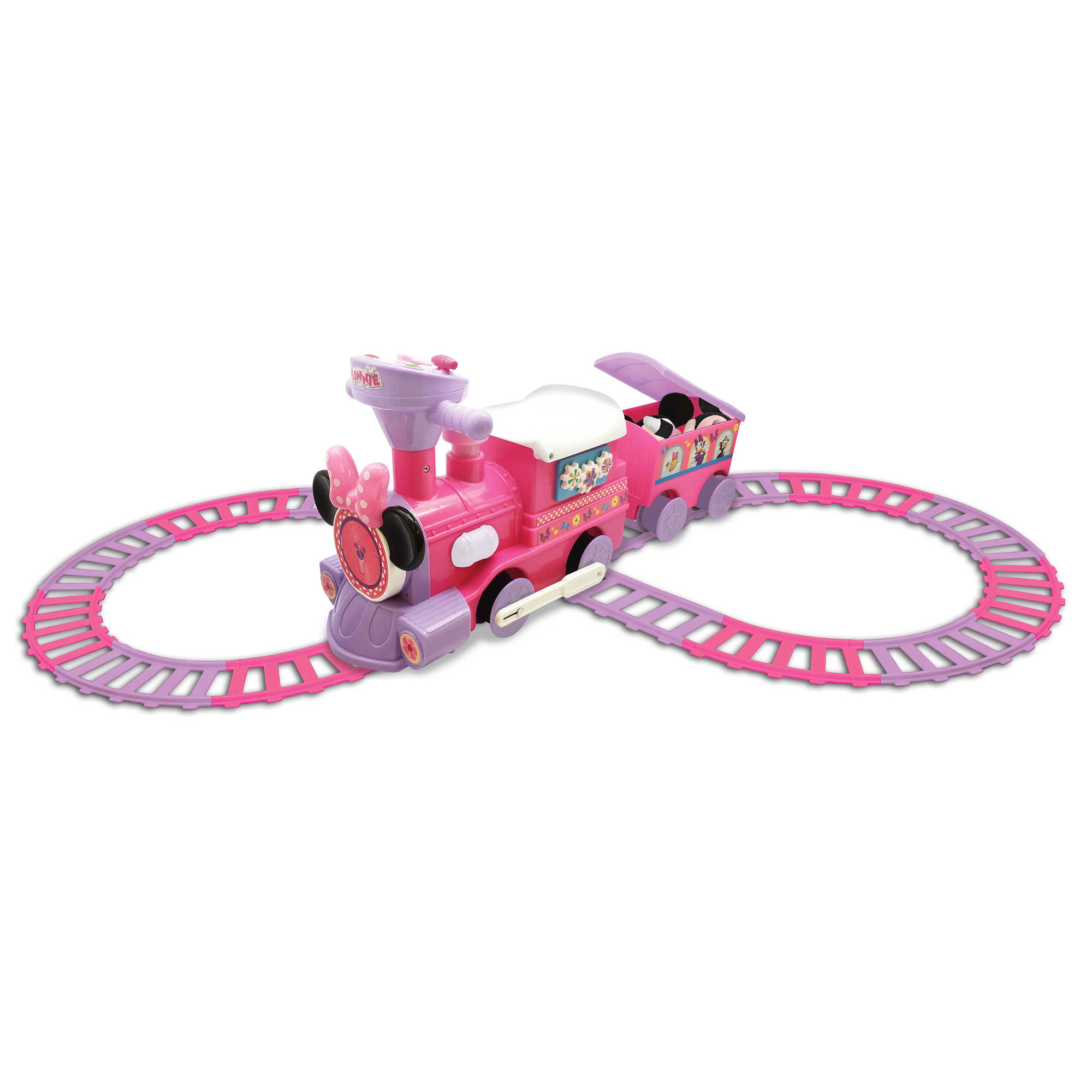 minnie mouse train track set