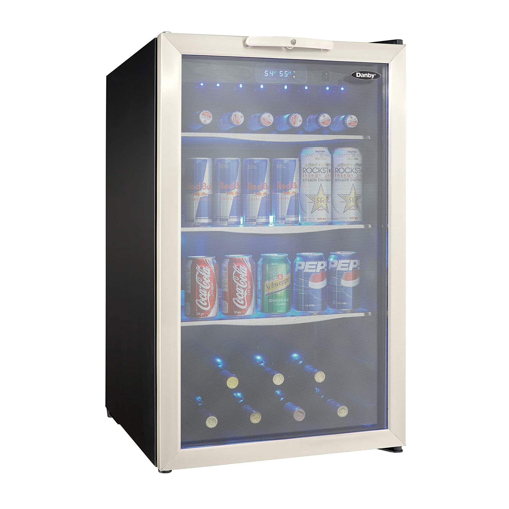 Danby 4.3 Cu Ft 124 Can Capacity Beverage Mini Refrigerator Center