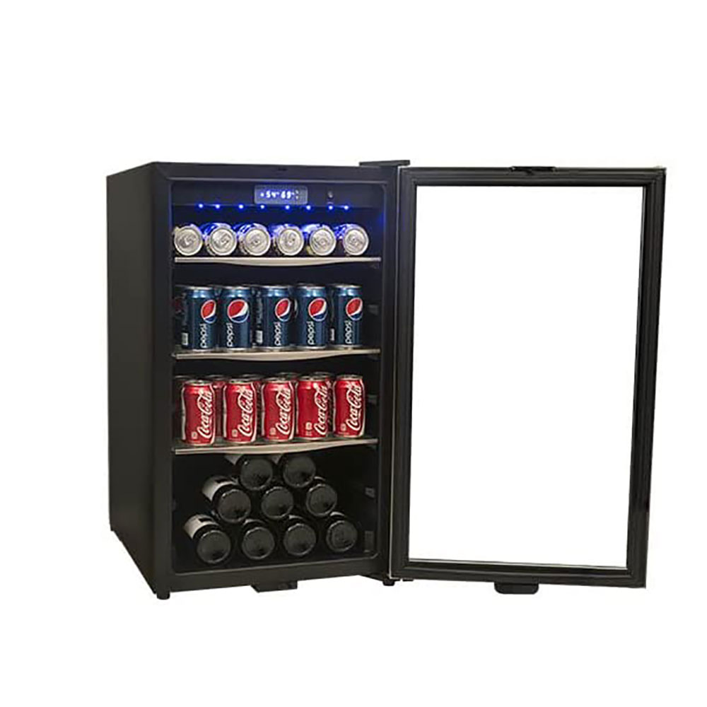 Danby DBC039A1BDB 4.3 Cu Ft 124 Can Capacity Beverage Mini Refrigerator