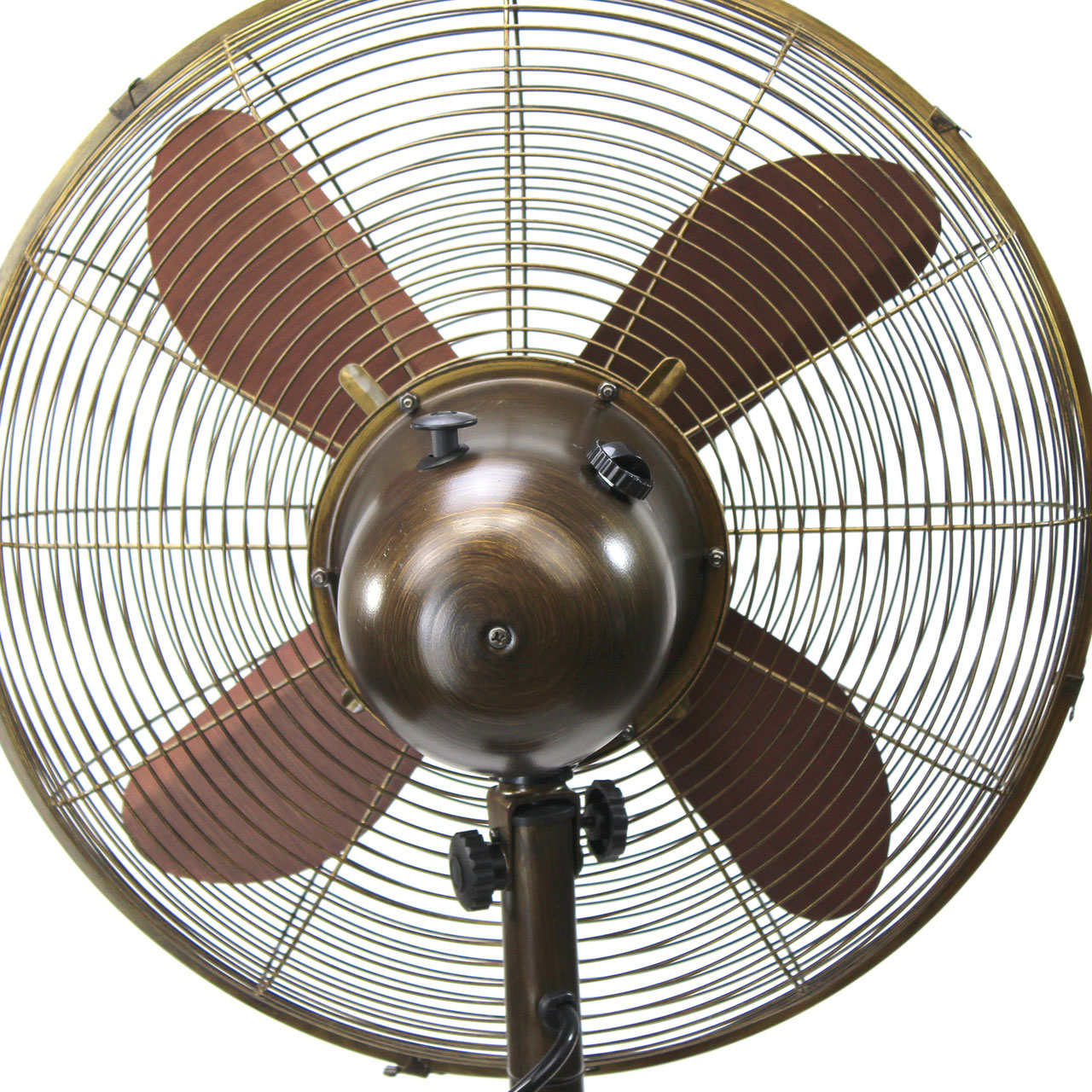 DecoBREEZE DBF1080 Adjustable Oscillating Outdoor Pedestal Fan Prestigious Brown 843730010808 | eBay