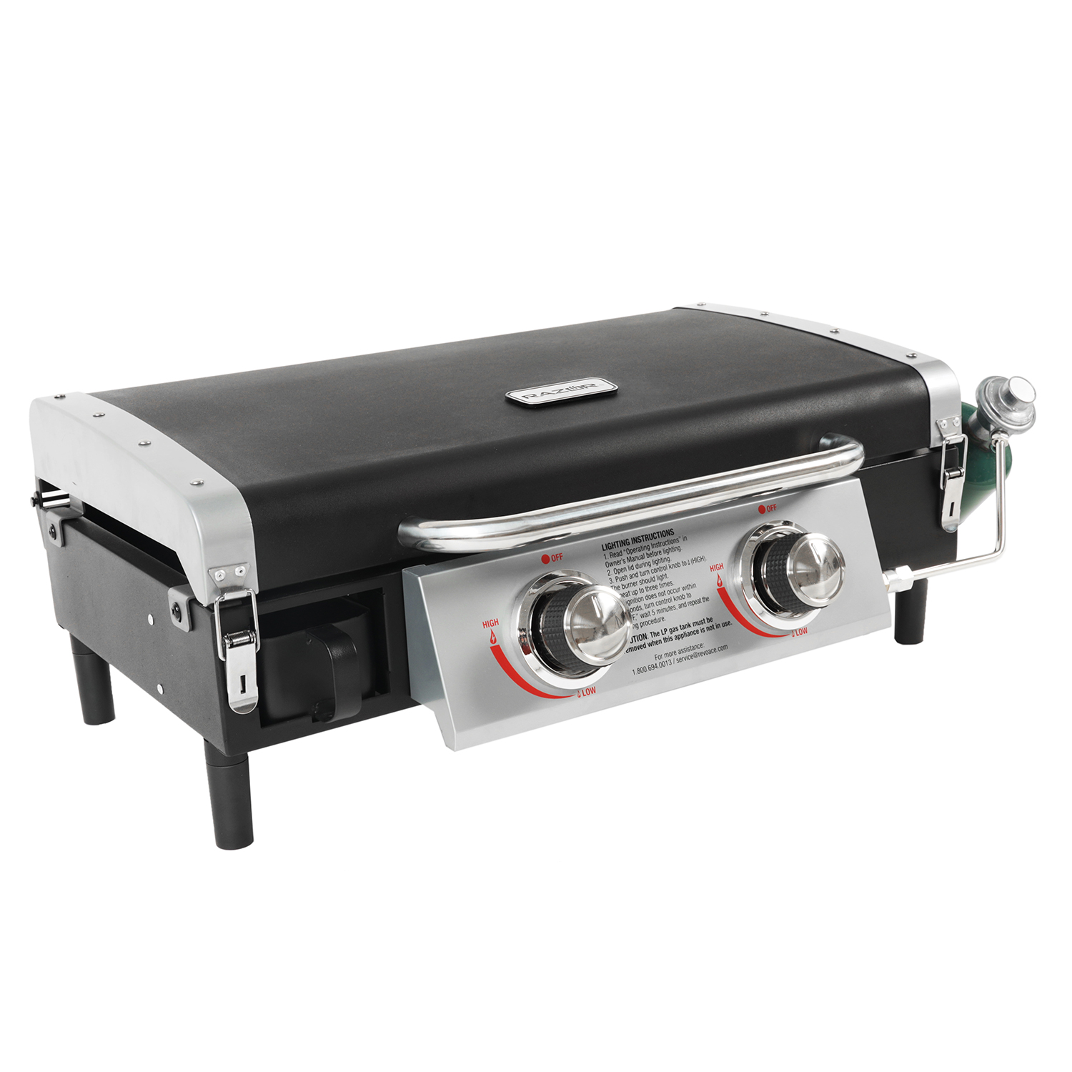 razor griddle 25 2 burner griddle