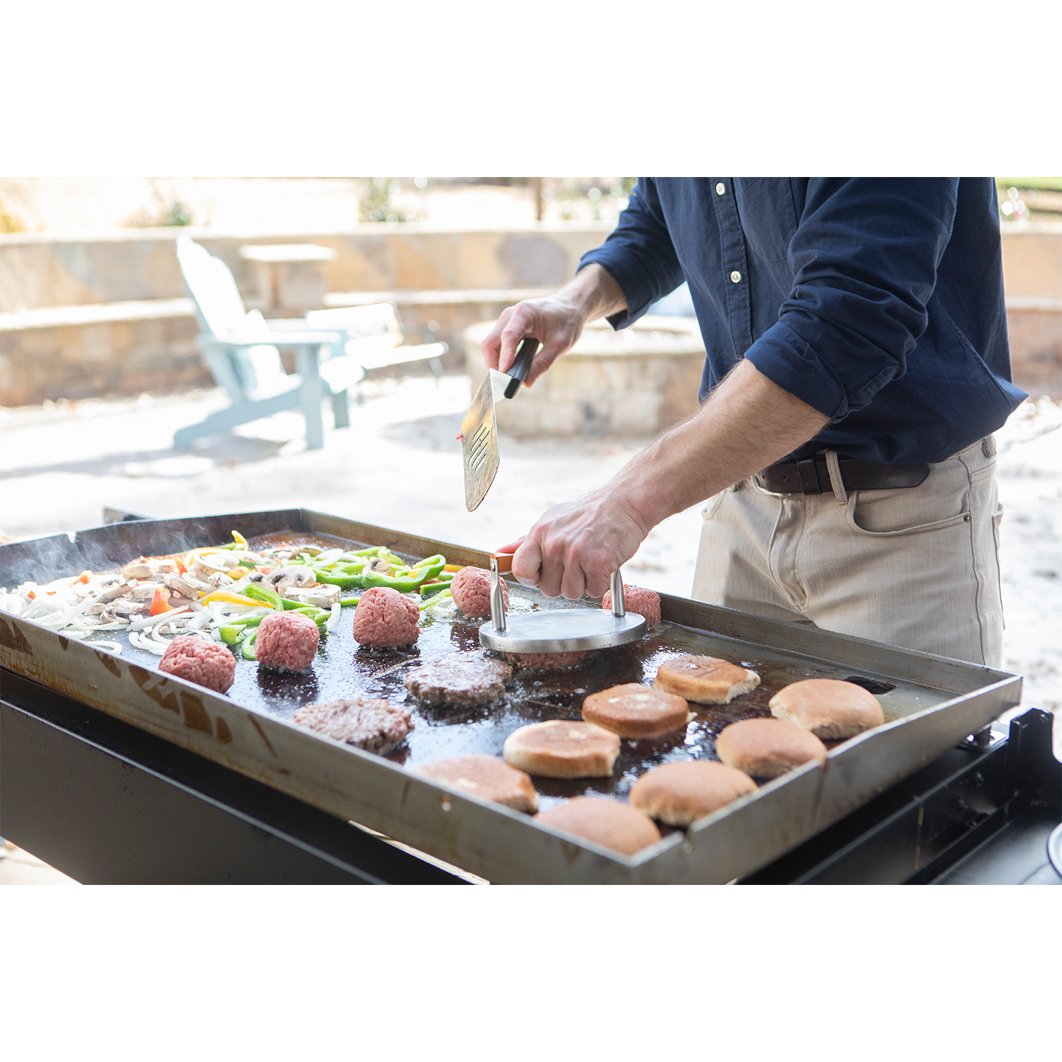 Razor Griddle GGC1643M 37 Inch Outdoor 4 Burner LP Propane Gas Griddle