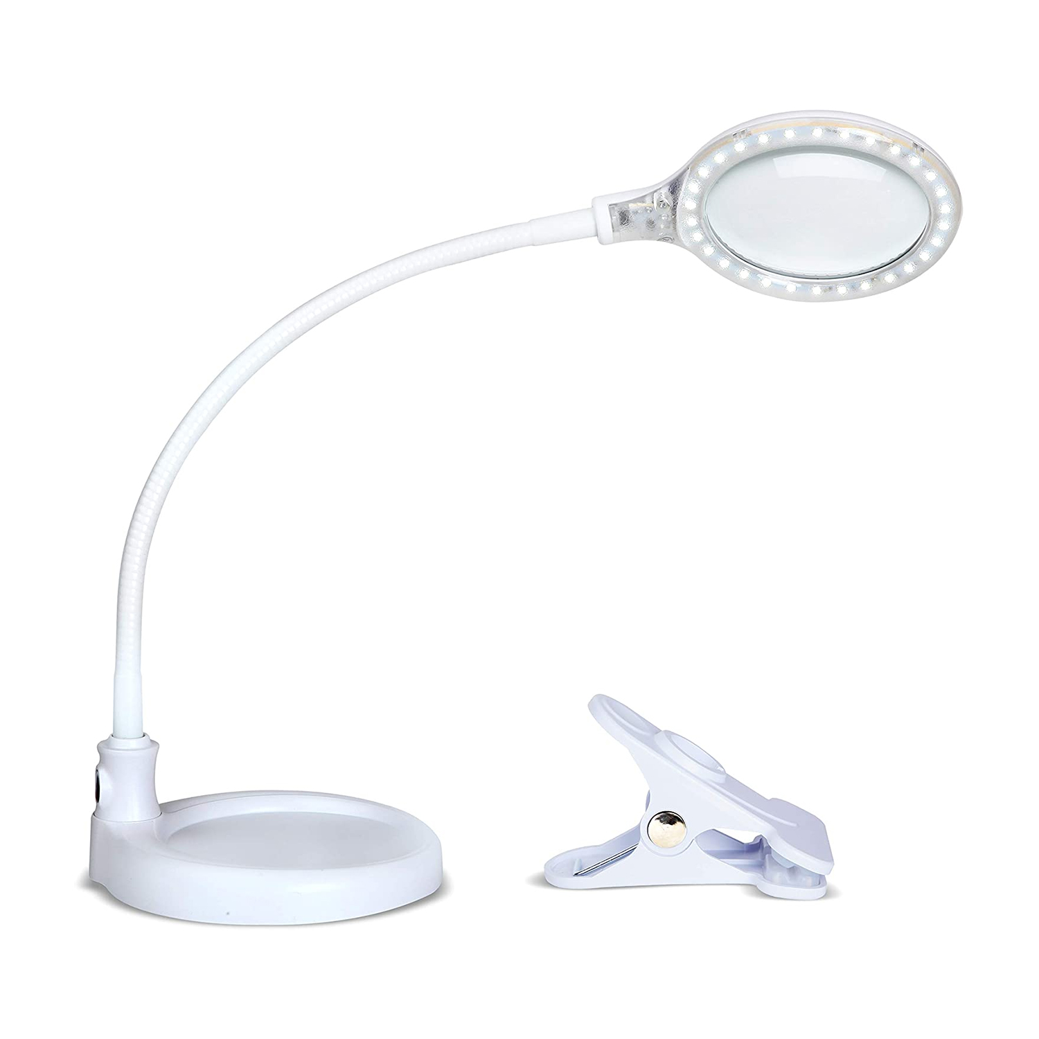 Brightech LightView 2-in-1 Proflex Magnifying LED Desk ...