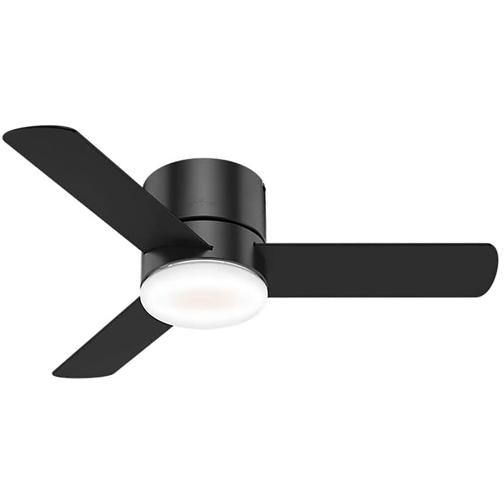 Hunter Minimus 44" Indoor Low Profile Ceiling Fan w/ LED Light and