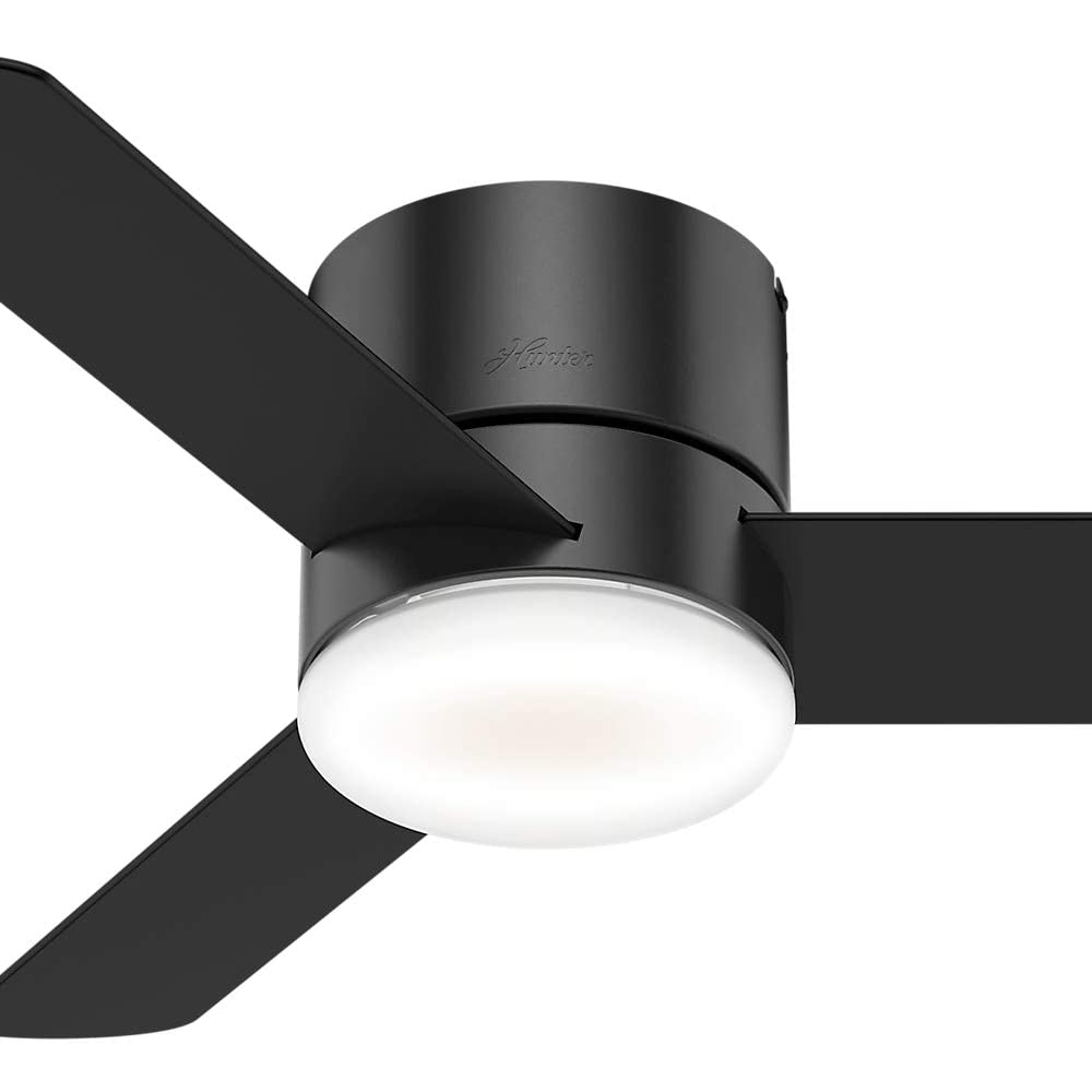 Hunter Minimus 44" Indoor Low Profile Ceiling Fan w/ LED Light and