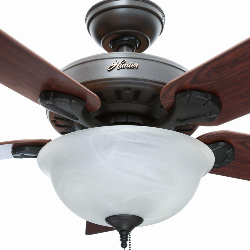 Hunter Pro's Best 52" Home Ceiling Fan with LED Light and Pull Chain