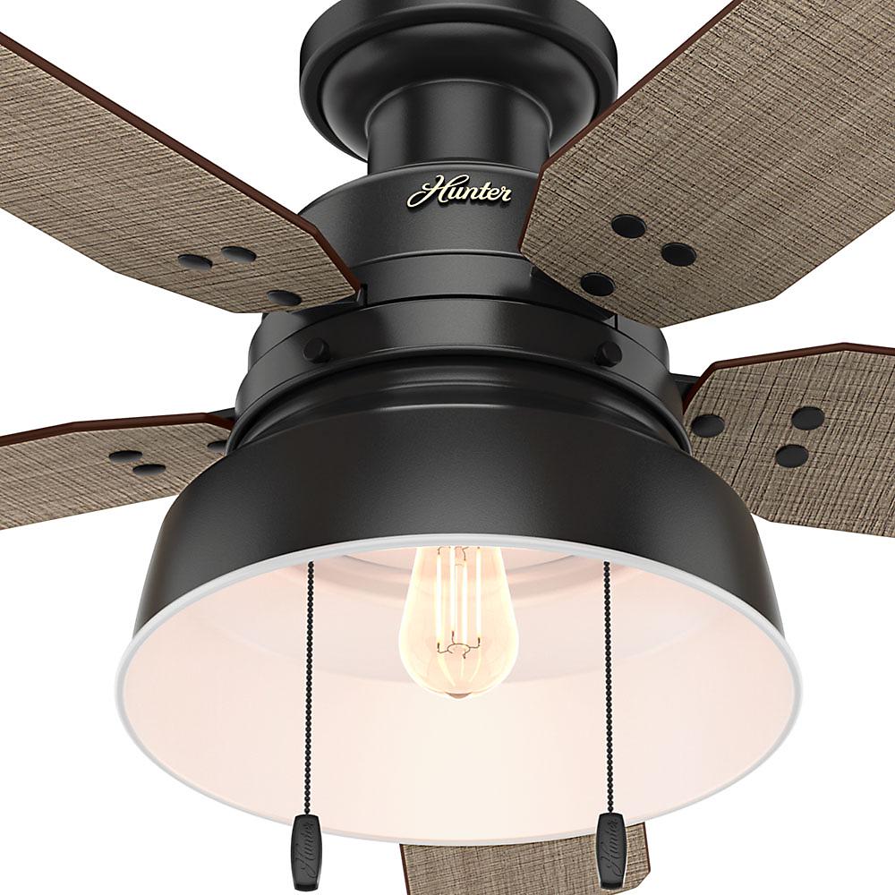 Hunter Mill Valley 52&quot; Ceiling Fan with LED Light and Pull Chains (Open