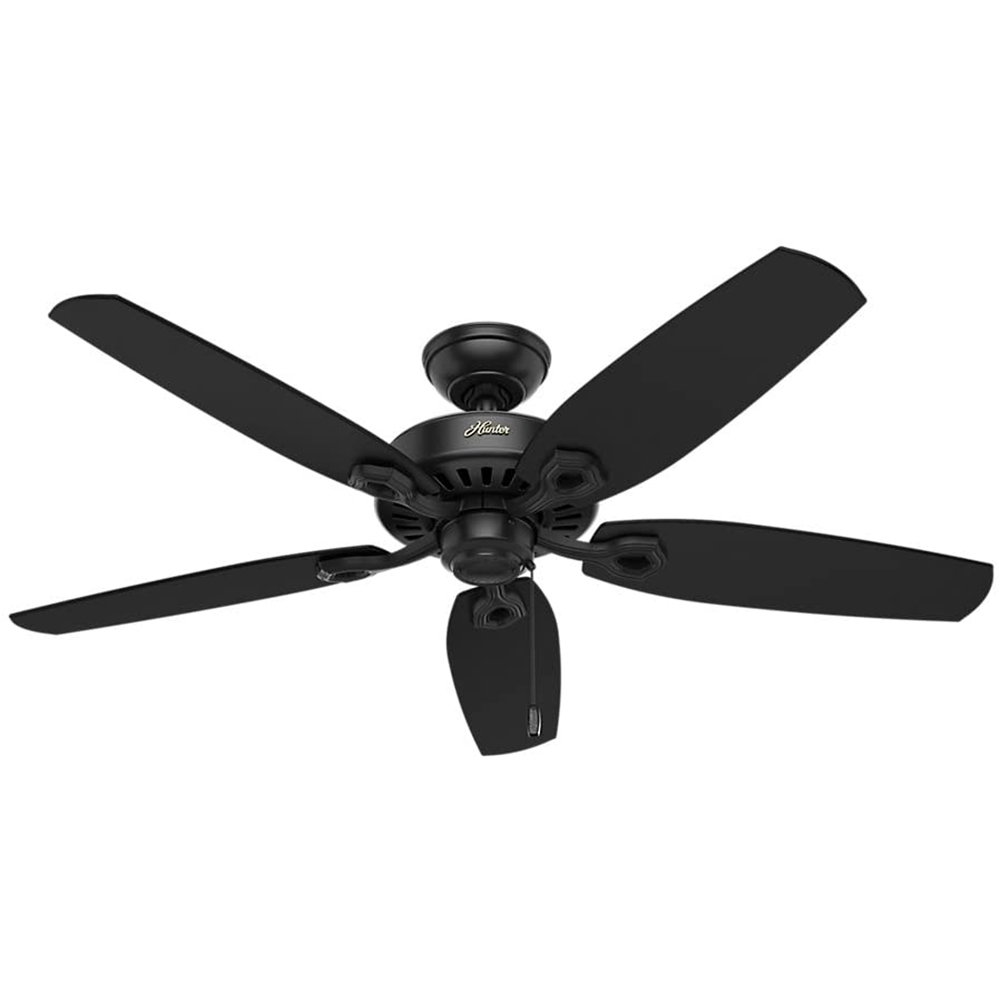 Hunter Fan Company 53243 Builder Elite 52 Inch Home Ceiling Fan, Matte