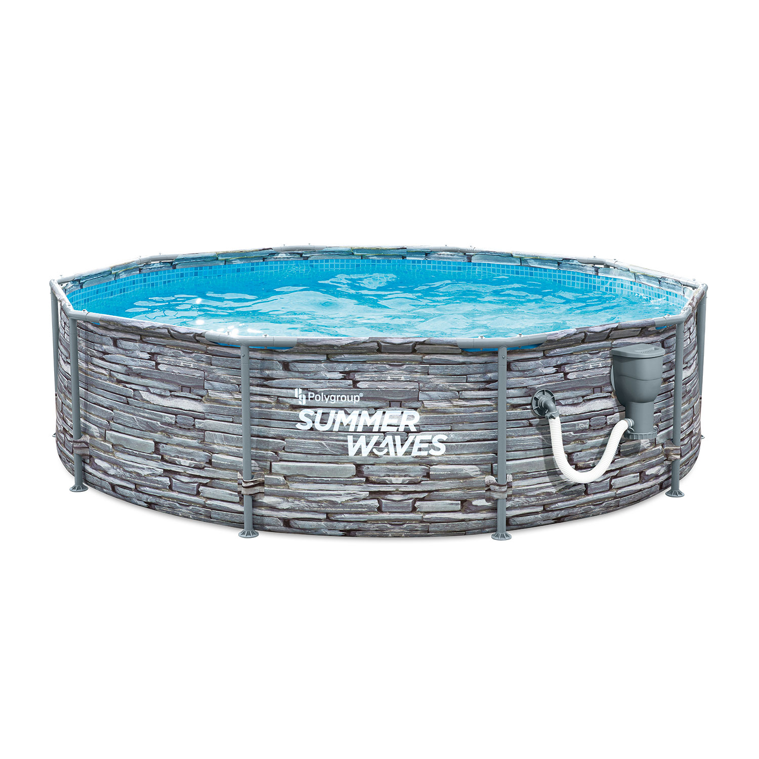 summer wave metal frame pool