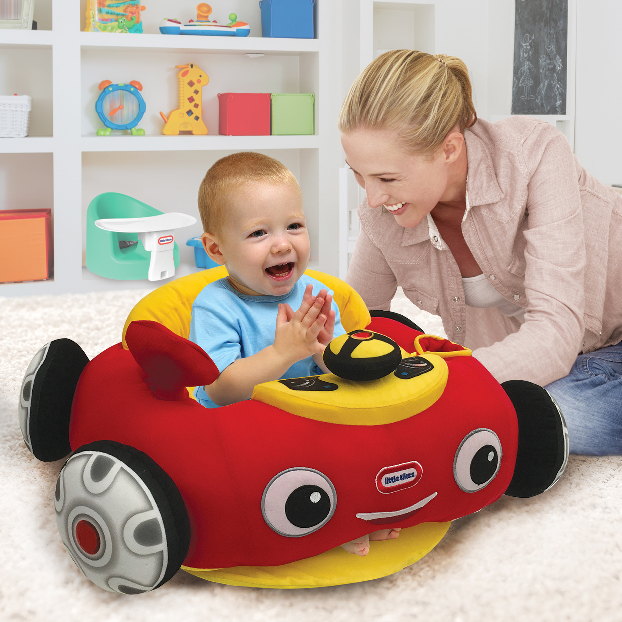 little tikes cozy coupe plush infant car