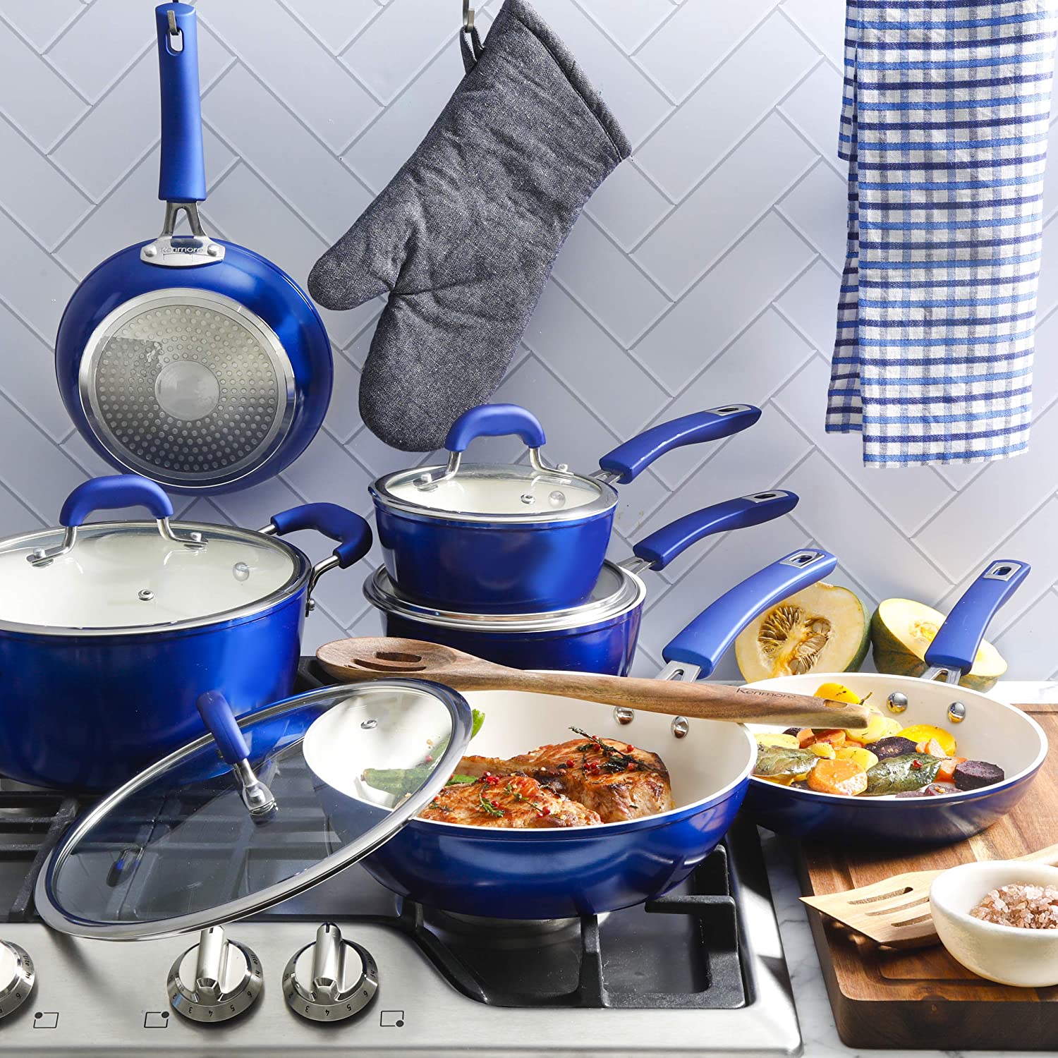 kenmore pot and pan set