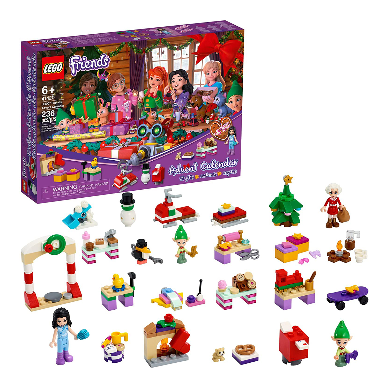 mini figures advent calendar