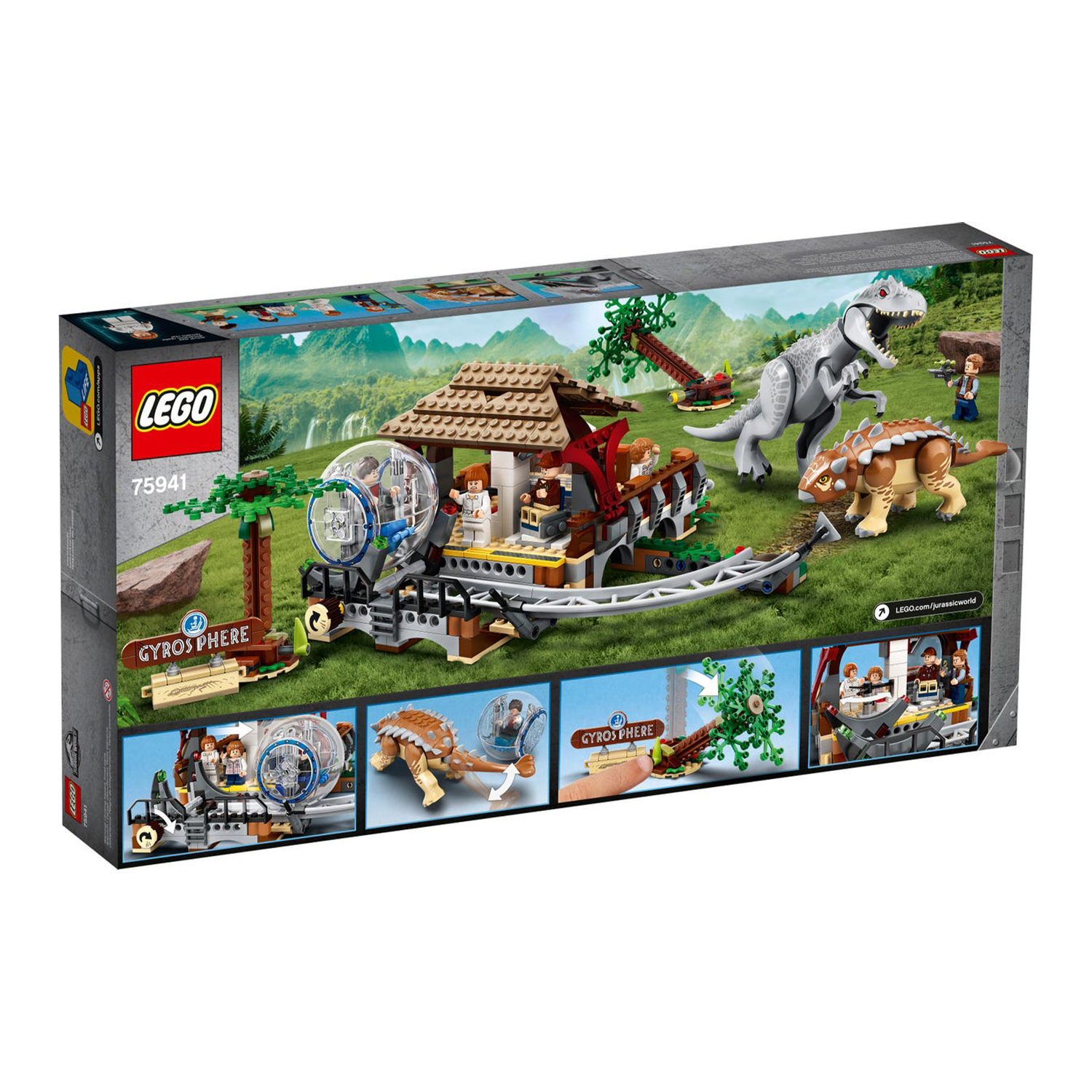 LEGO 75941 Jurassic World Indominus Rex Vs. Ankylosaurus Block Set (537 Pieces) 673419317863 | eBay