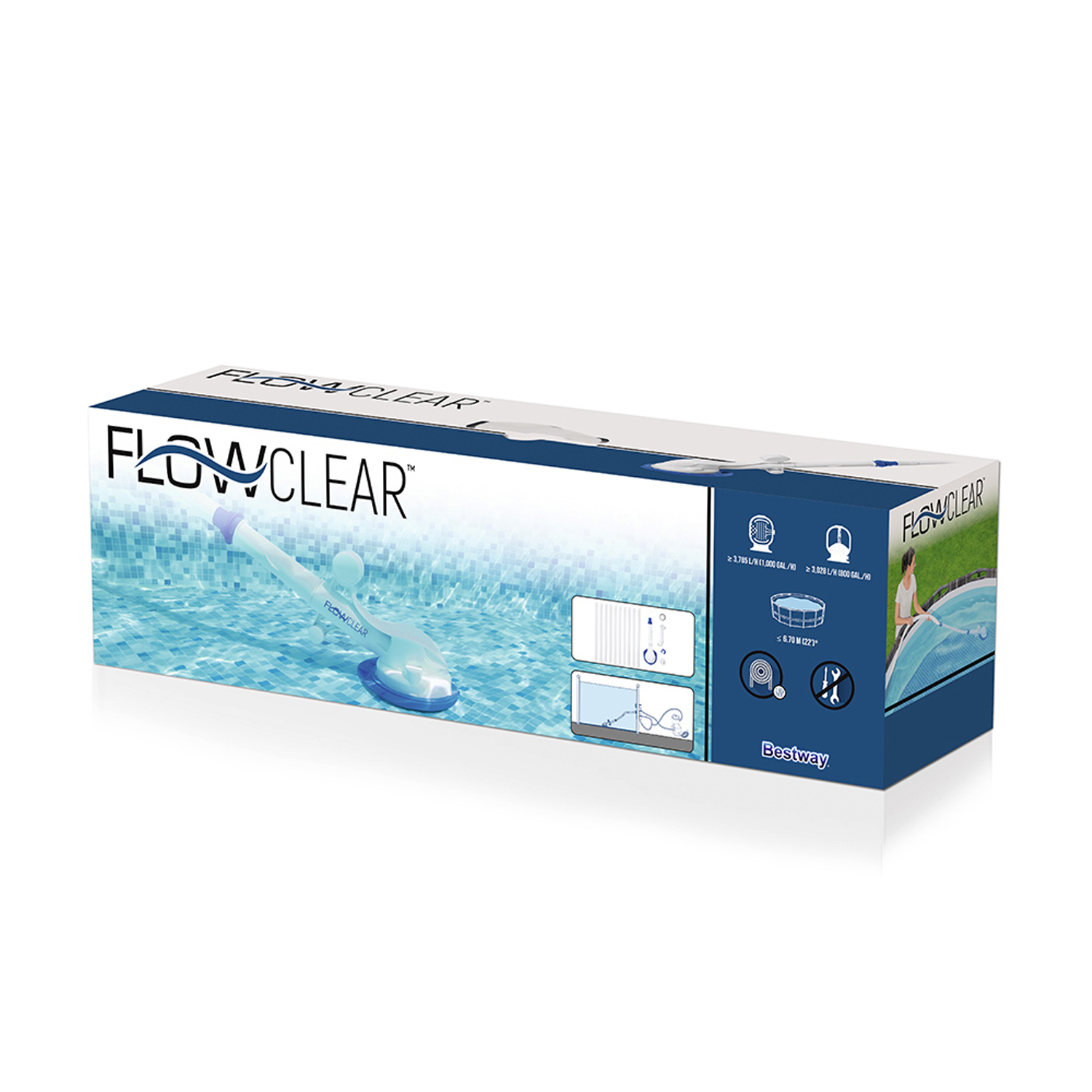flow clear vacuum