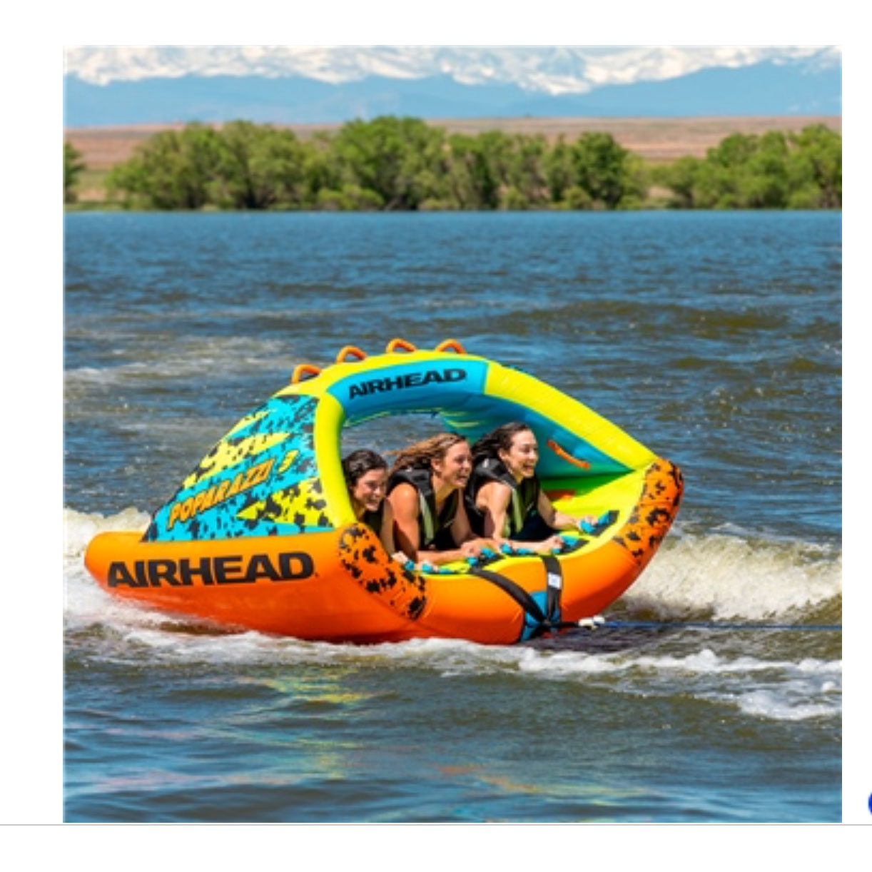 poparazzi inflatable towable