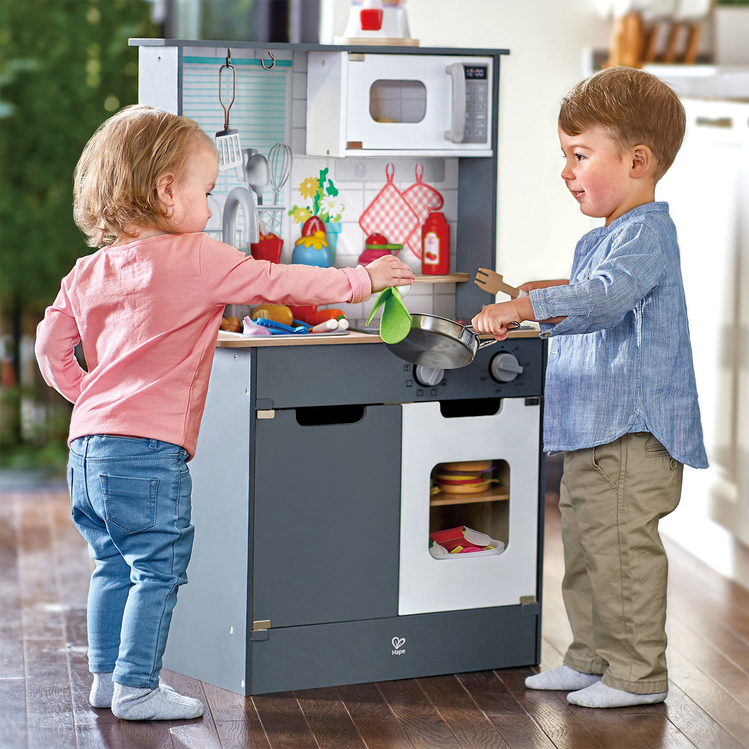 Hape Interactive Children's Kitchen Cooking Wooden Pretend Play Toy Set (Used) 6943478028678 | eBay