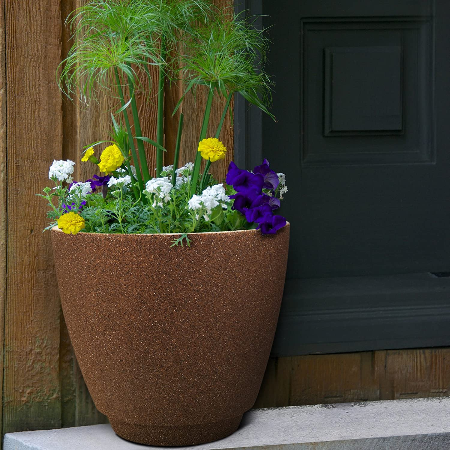 Southern Patio RMT2004GB Metro 20 Inch Diameter Brown
