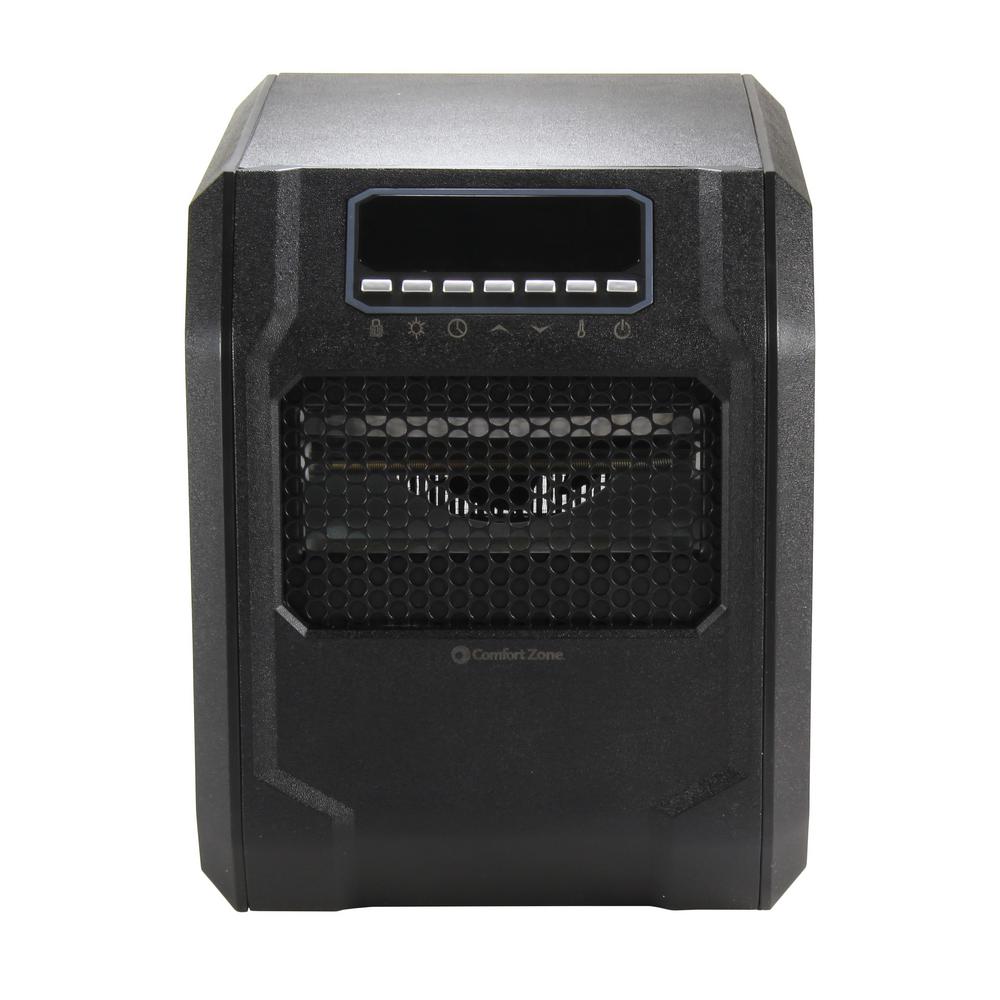 Comfort Zone CZ2018CN Digital Infrared Quartz Cabinet Space Heater with