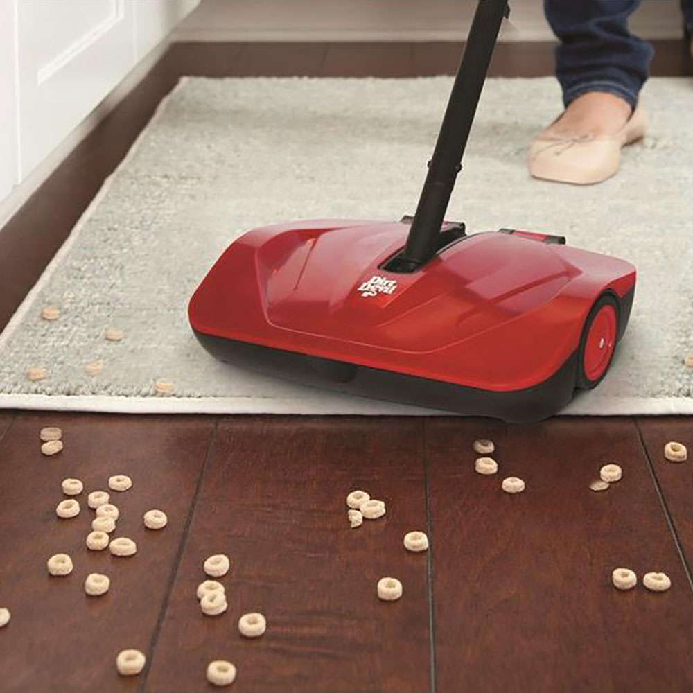 dirt devil manual sweeper