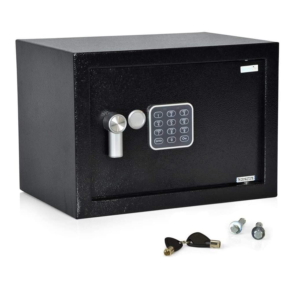 SereneLife Fireproof Electronic Digital Combination Safe Box with Keys