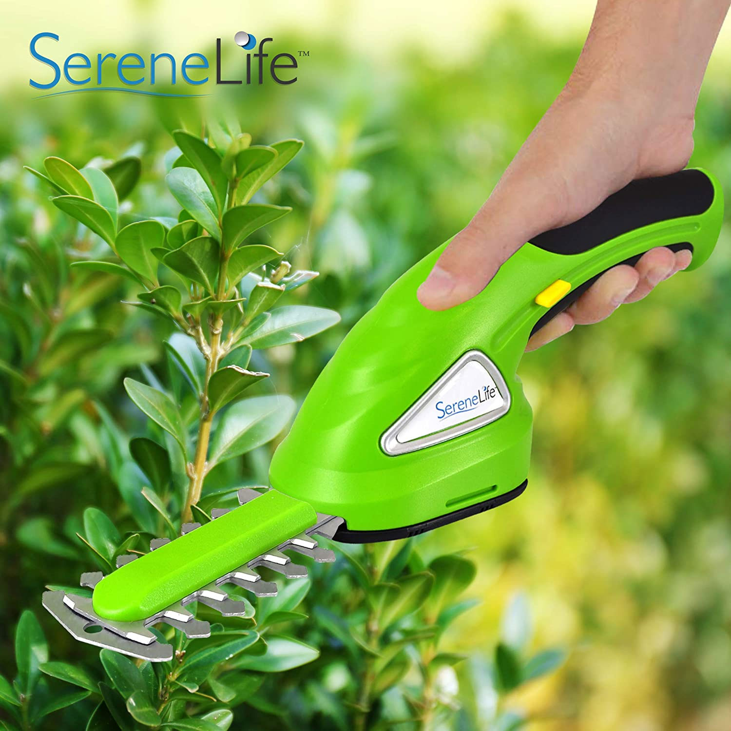 Serenelife Rechargeable Electric Handheld Cordless Grass Clipper And Hedge Trimmer 68888764438 Ebay