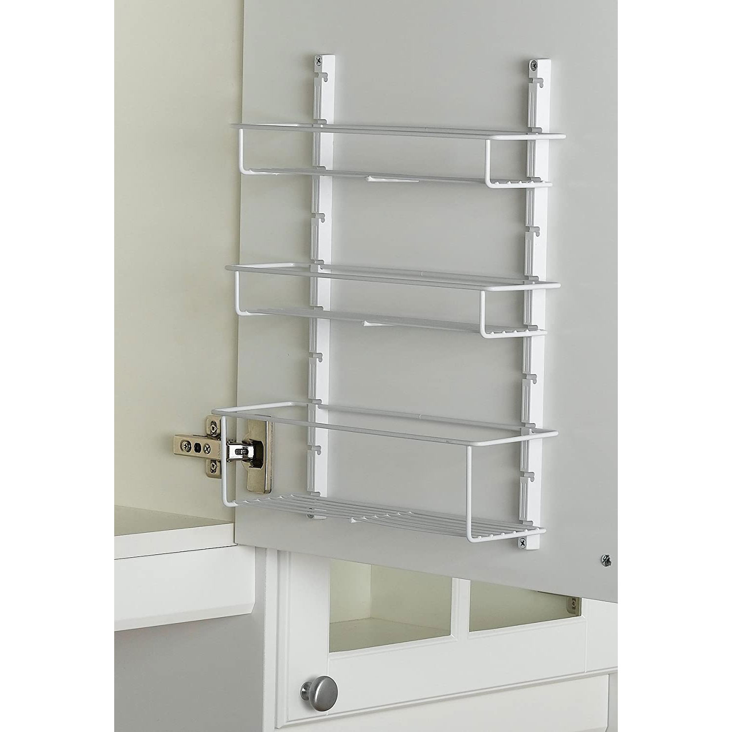 ClosetMaid Adjustable 3 Shelf Spice Rack Organizer for