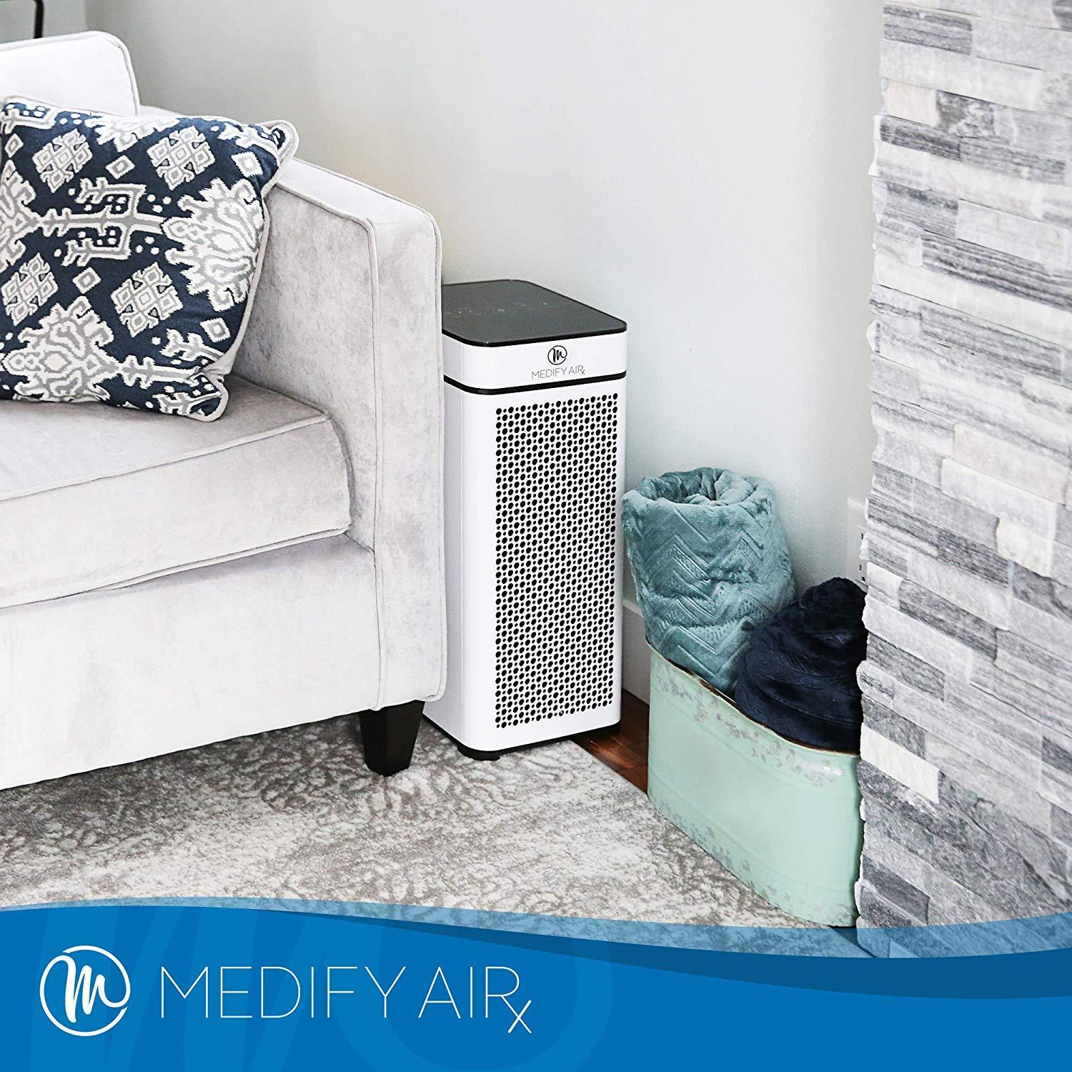 Medify Air MA40B1 Medical Grade H13 HEPA Filter Tower Room Air