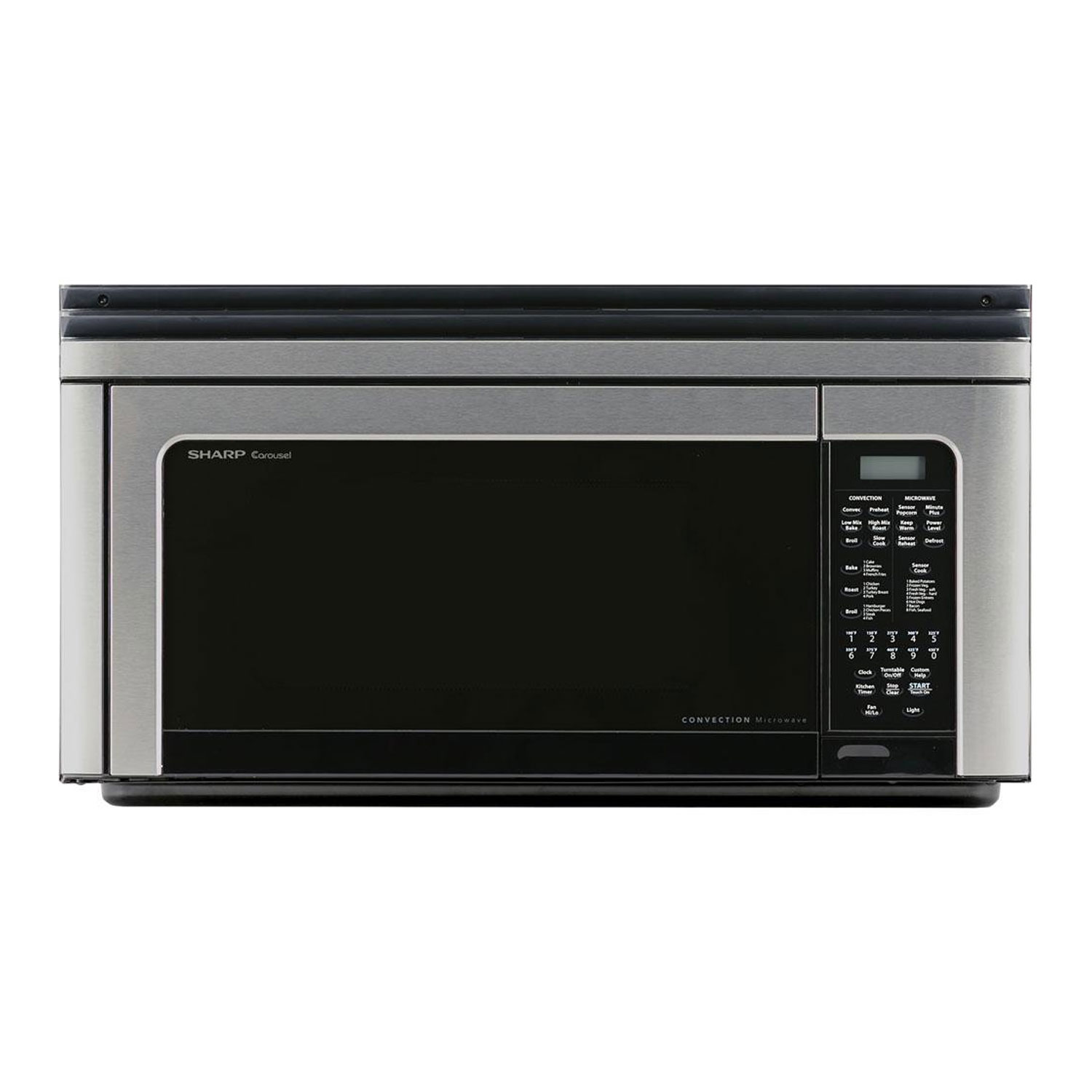 Sharp 1.1 Cubic Feet Convection Over the Range Microwave (Refurbished) eBay