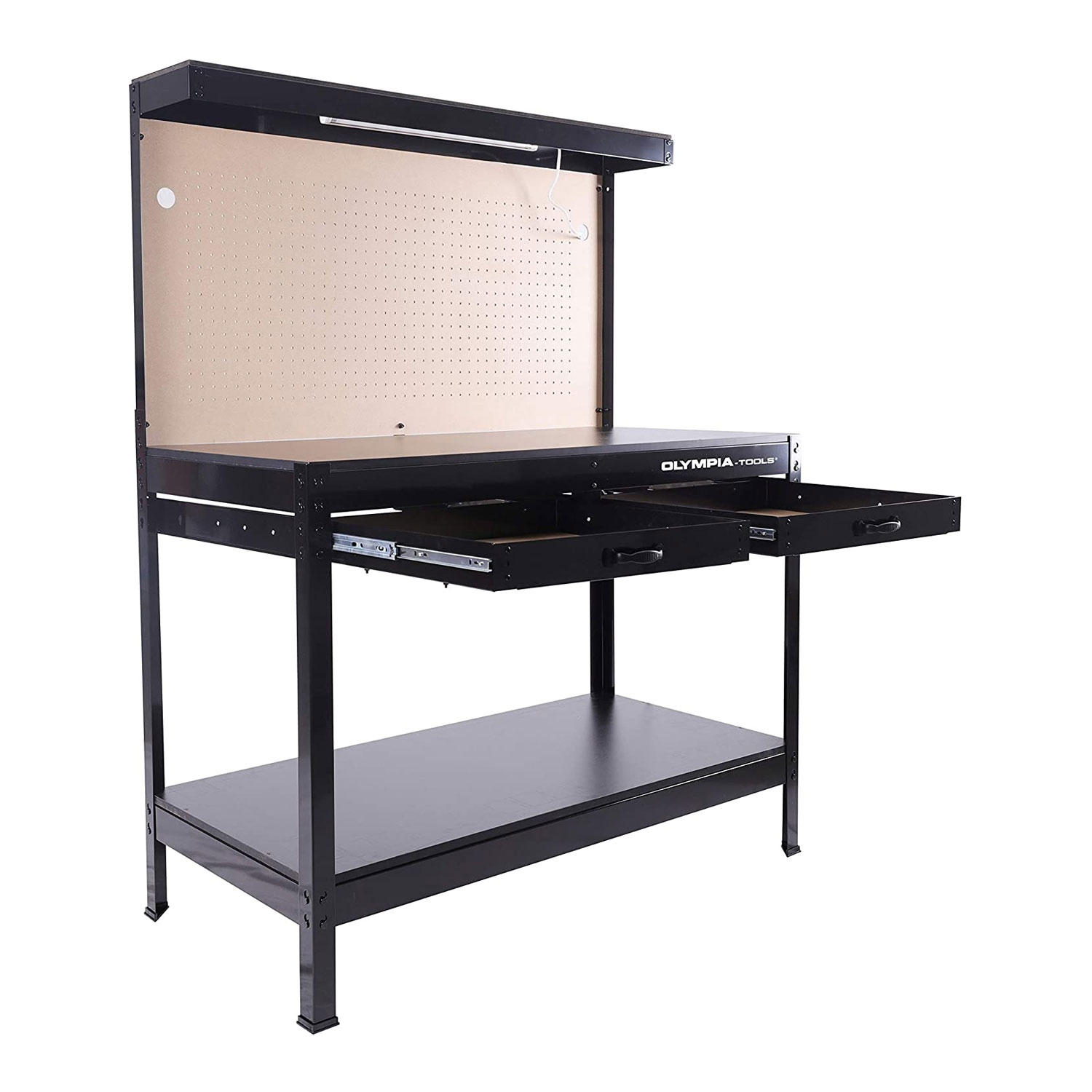 Workbench with pegboard and drawer Workbench with pegboard and drawer fortinet news 2012
